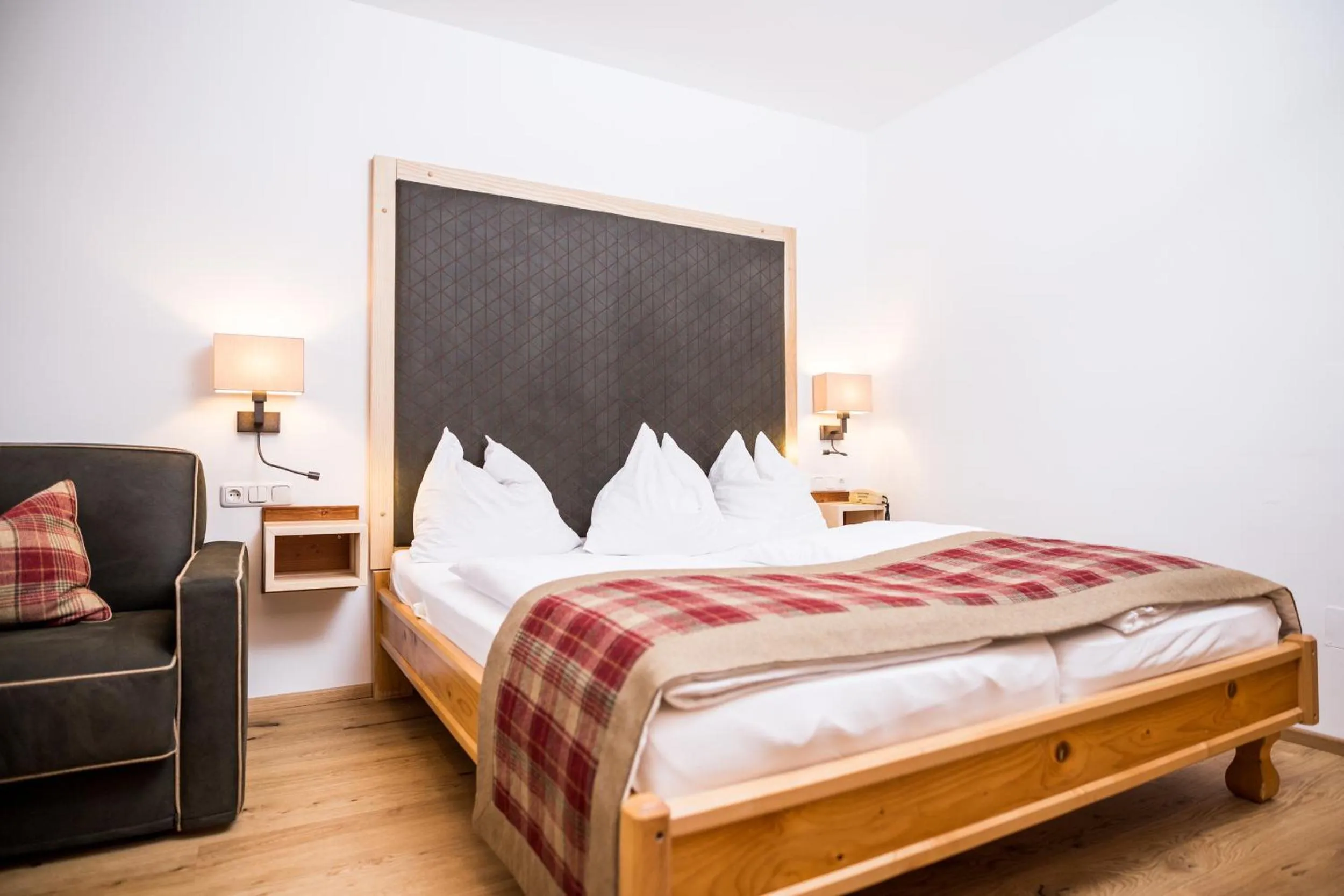 Photo of the whole room, Bed in Hotel Sperlhof