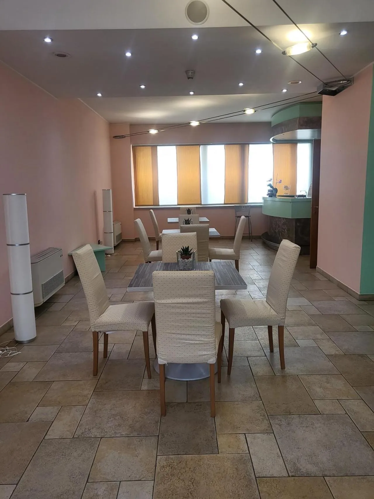 Communal lounge/ TV room in Hotel Lux