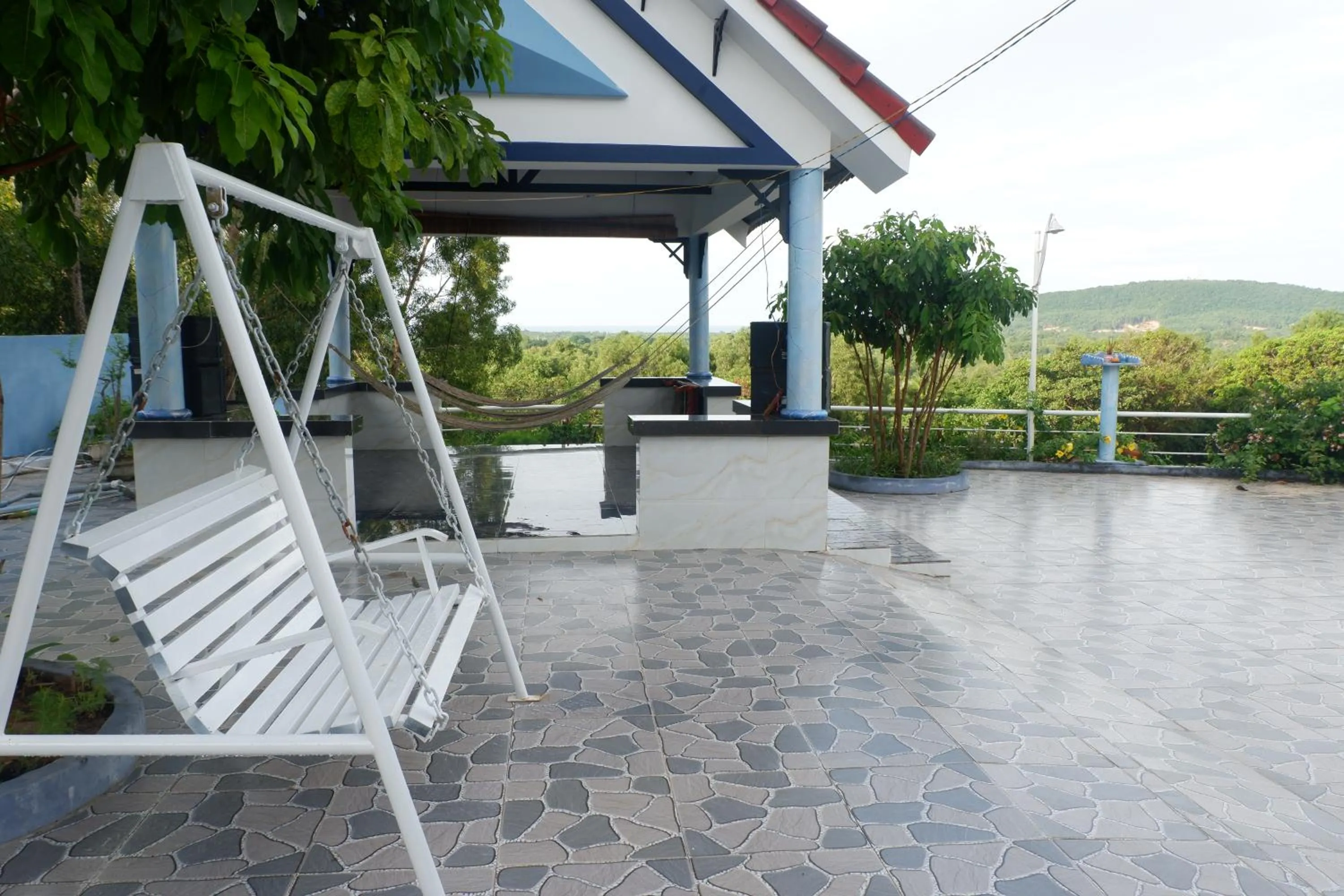 Mountain view in Hanh Mai Hotel