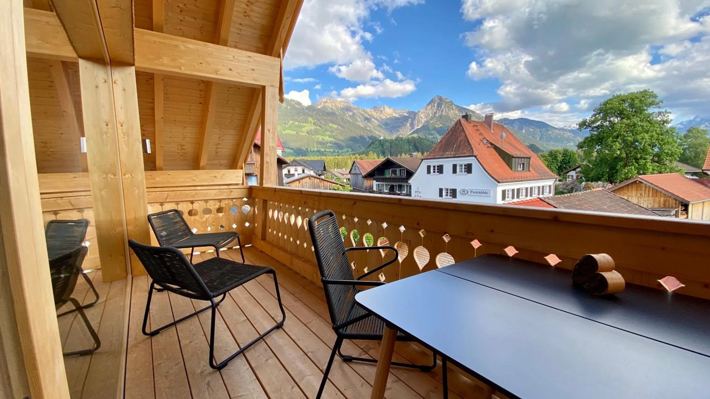 Balcony/Terrace in Haus Akelei