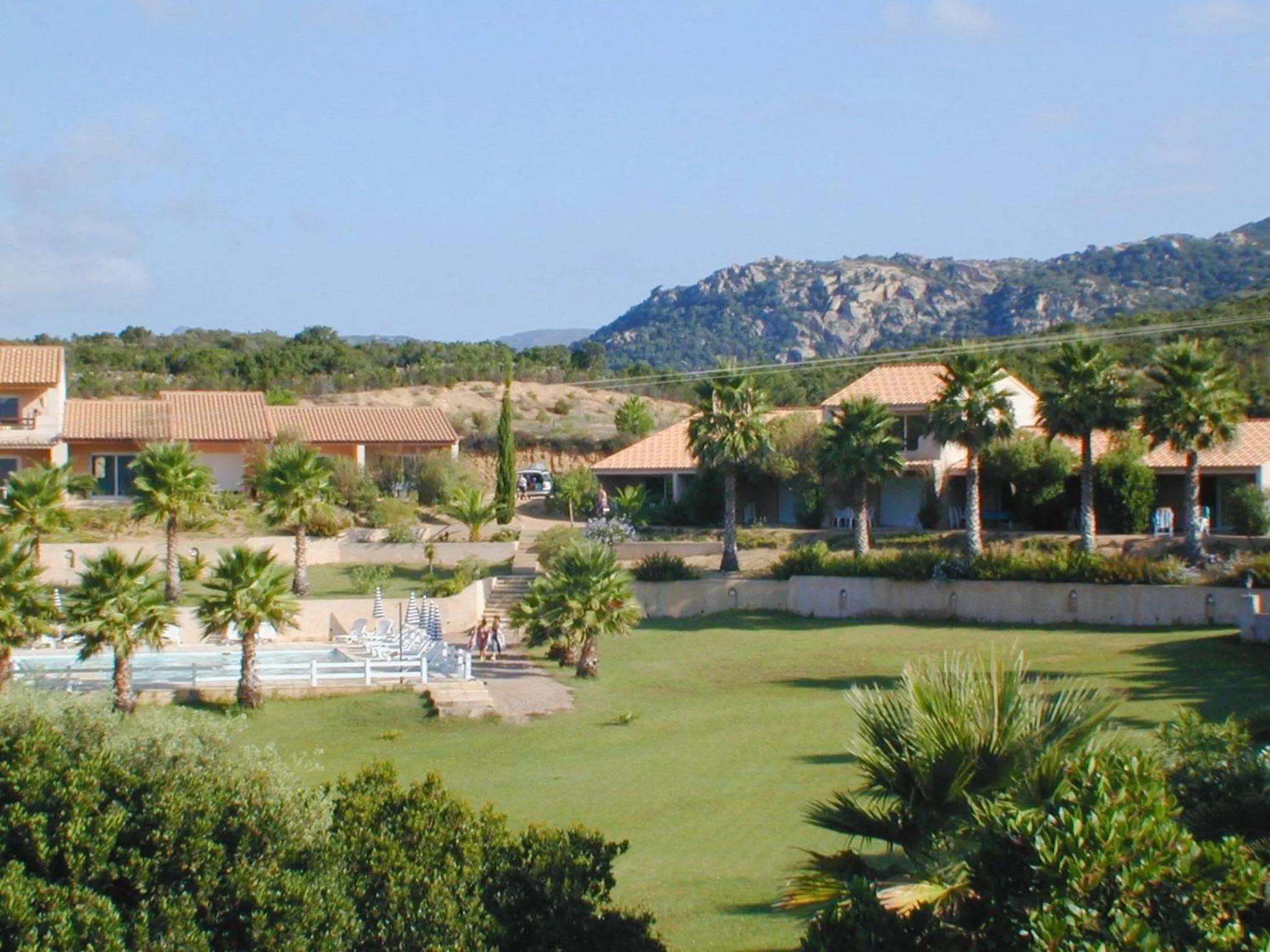 Garden in Résidence Odalys Stella di l'Aria