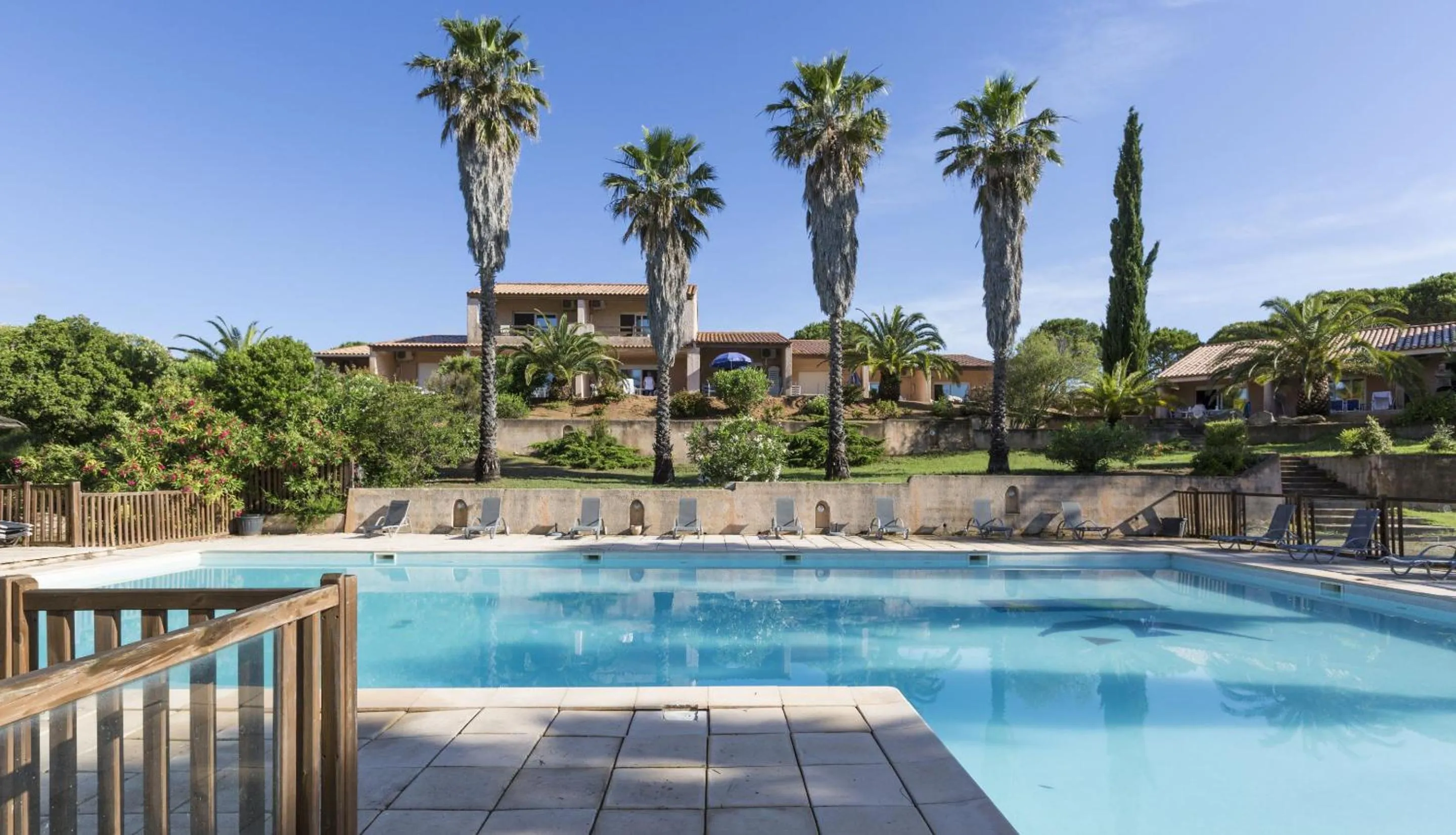 Swimming pool in Résidence Odalys Stella di l'Aria