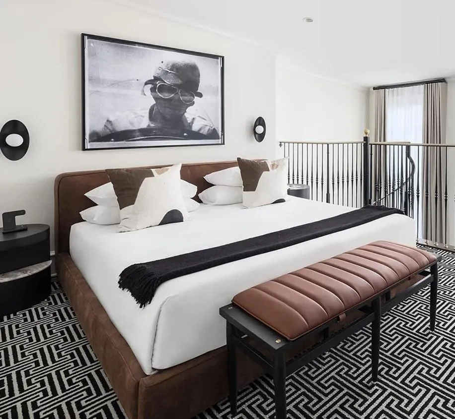 Bed in The Franklin on Rittenhouse, A Boutique Hotel