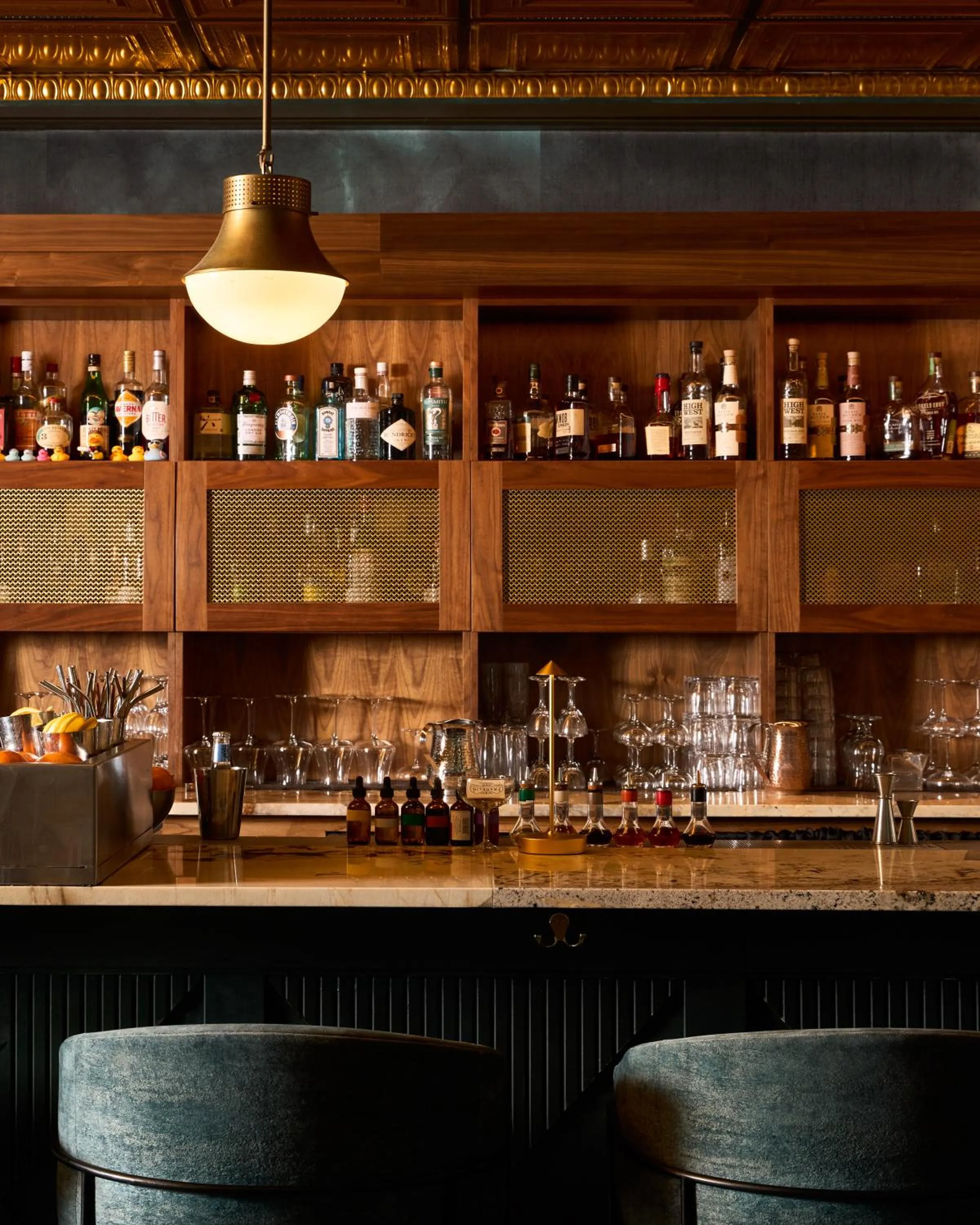 Lounge or bar in The Franklin on Rittenhouse, A Boutique Hotel