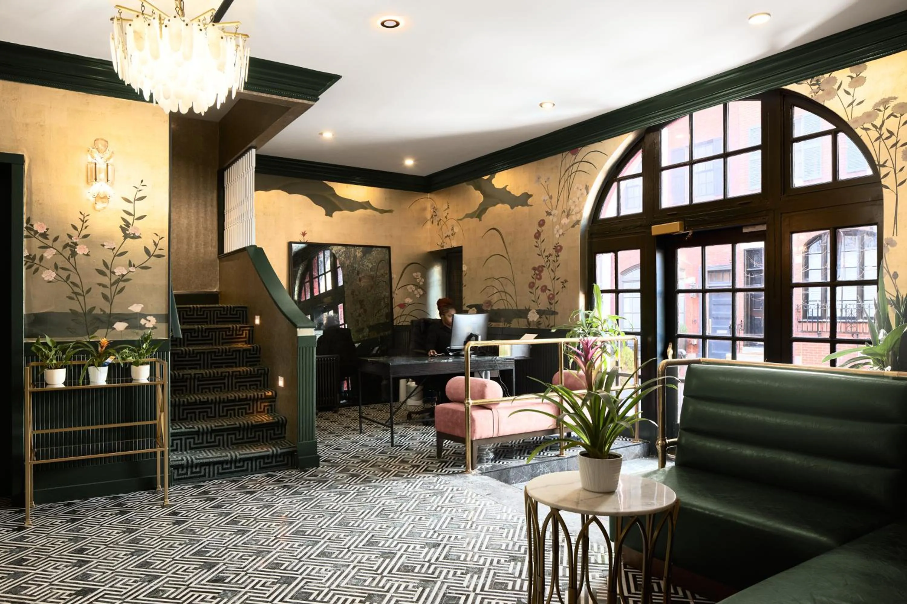 Lobby or reception in The Franklin on Rittenhouse, A Boutique Hotel