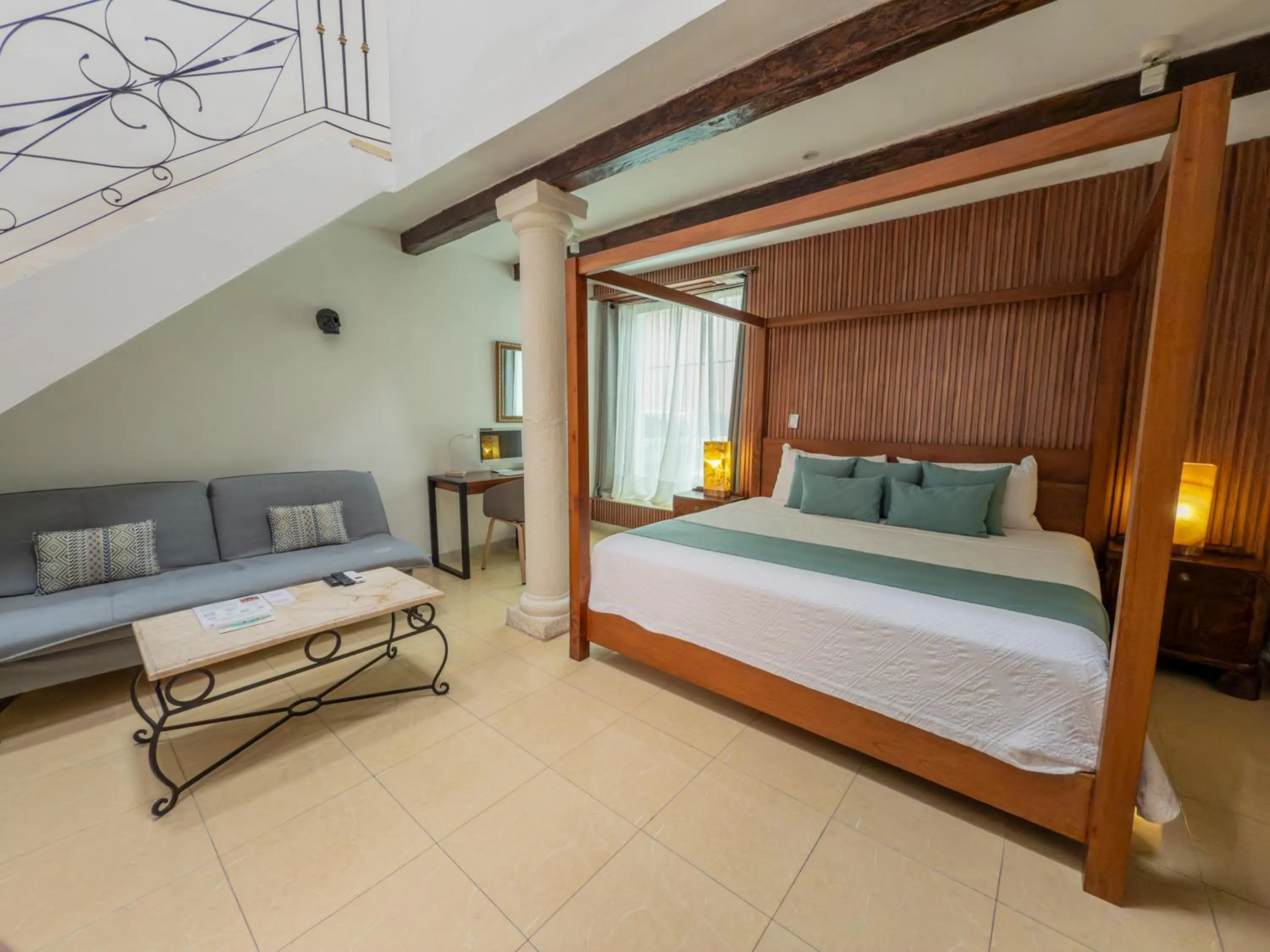 Photo of the whole room, Bed in Viva Merida Hotel Boutique