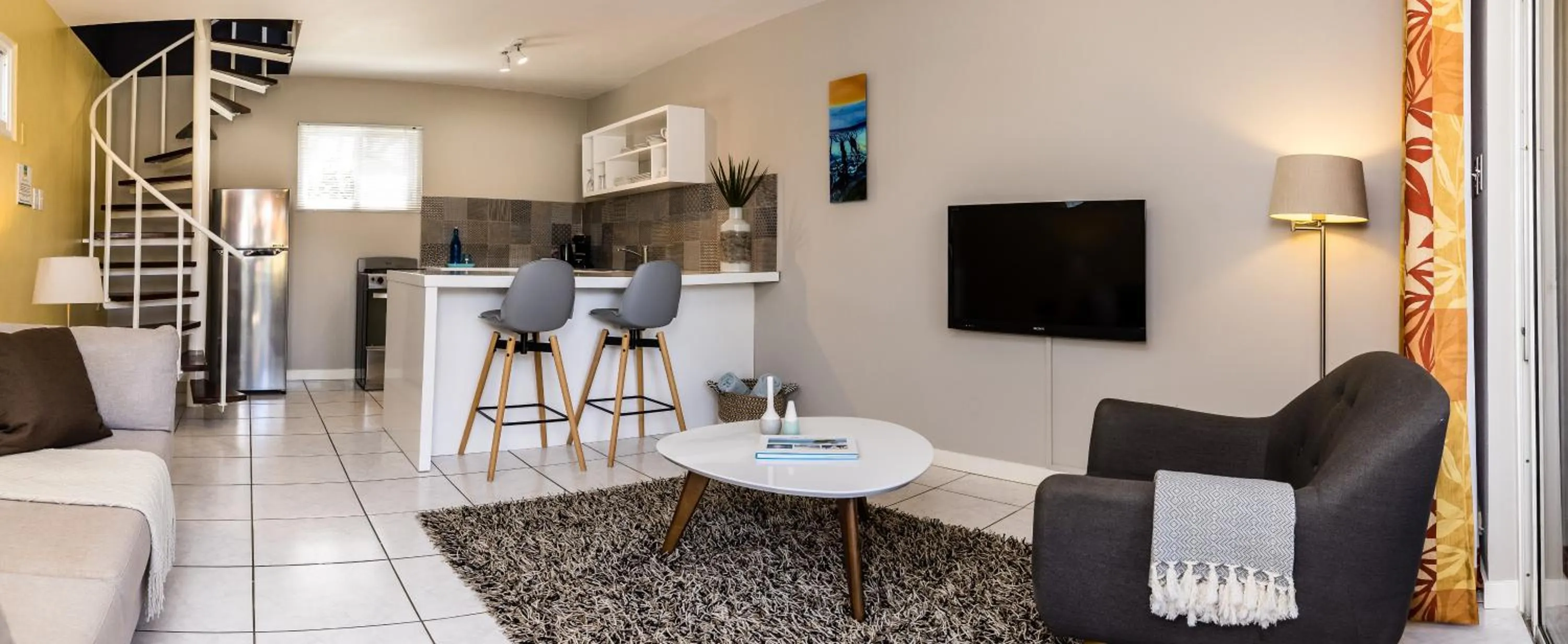 Kitchen or kitchenette in Paradera Park Aruba