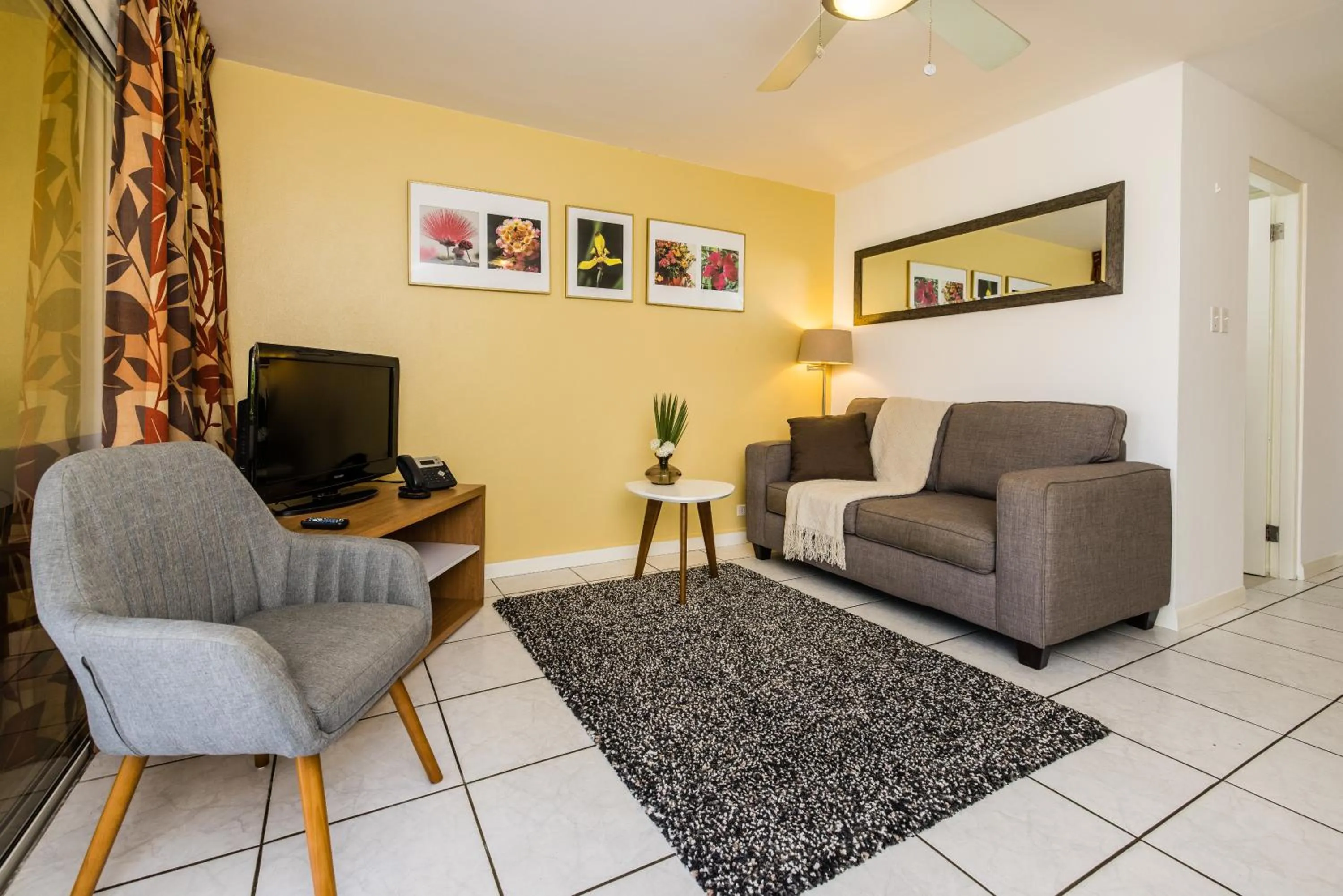 Living room in Paradera Park Aruba