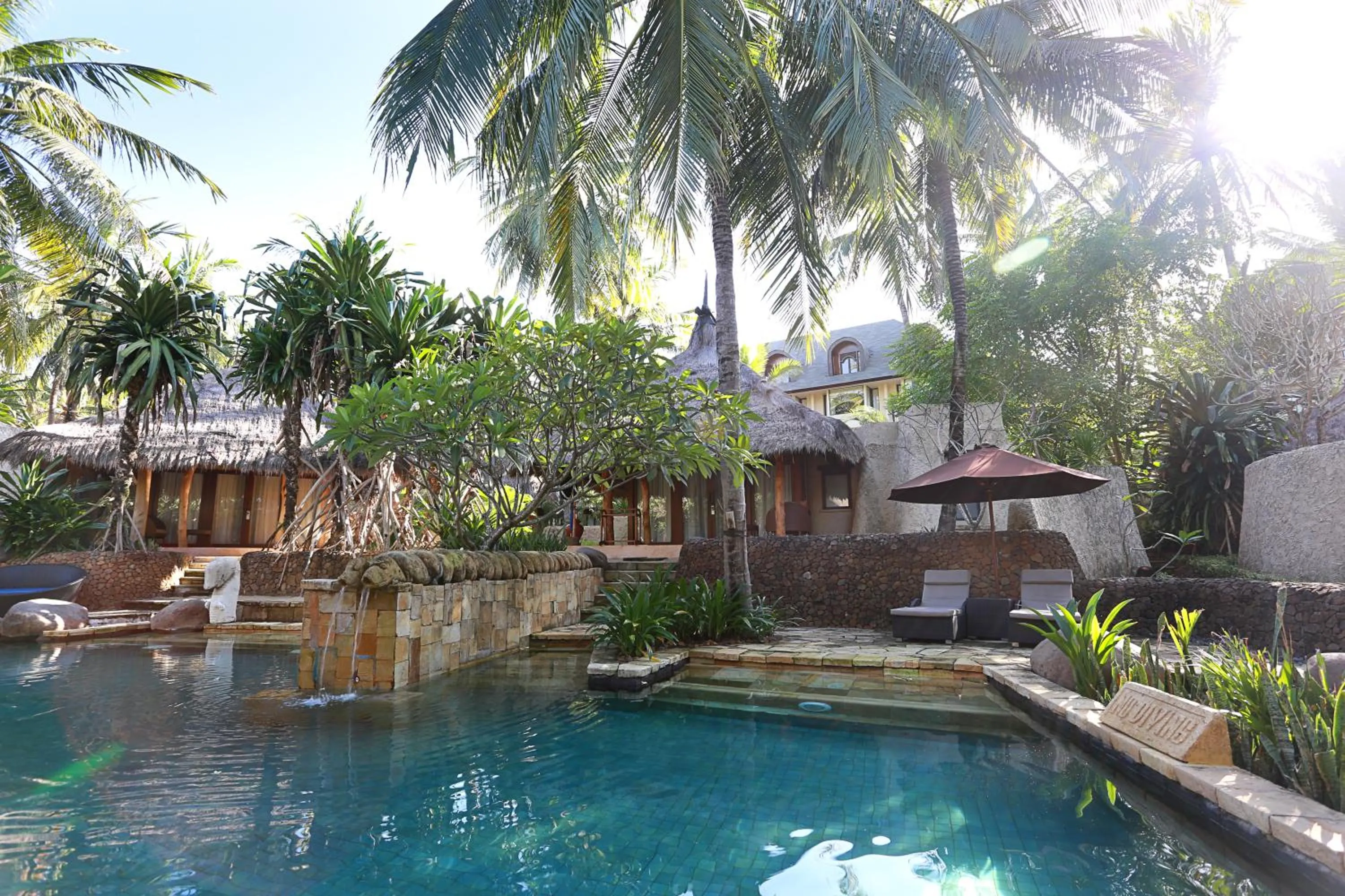 Swimming pool in Novotel Lombok Resort & Villas