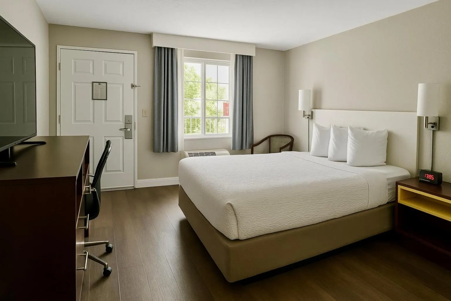 Bedroom, Bed in Days Inn by Wyndham Bradenton I-75