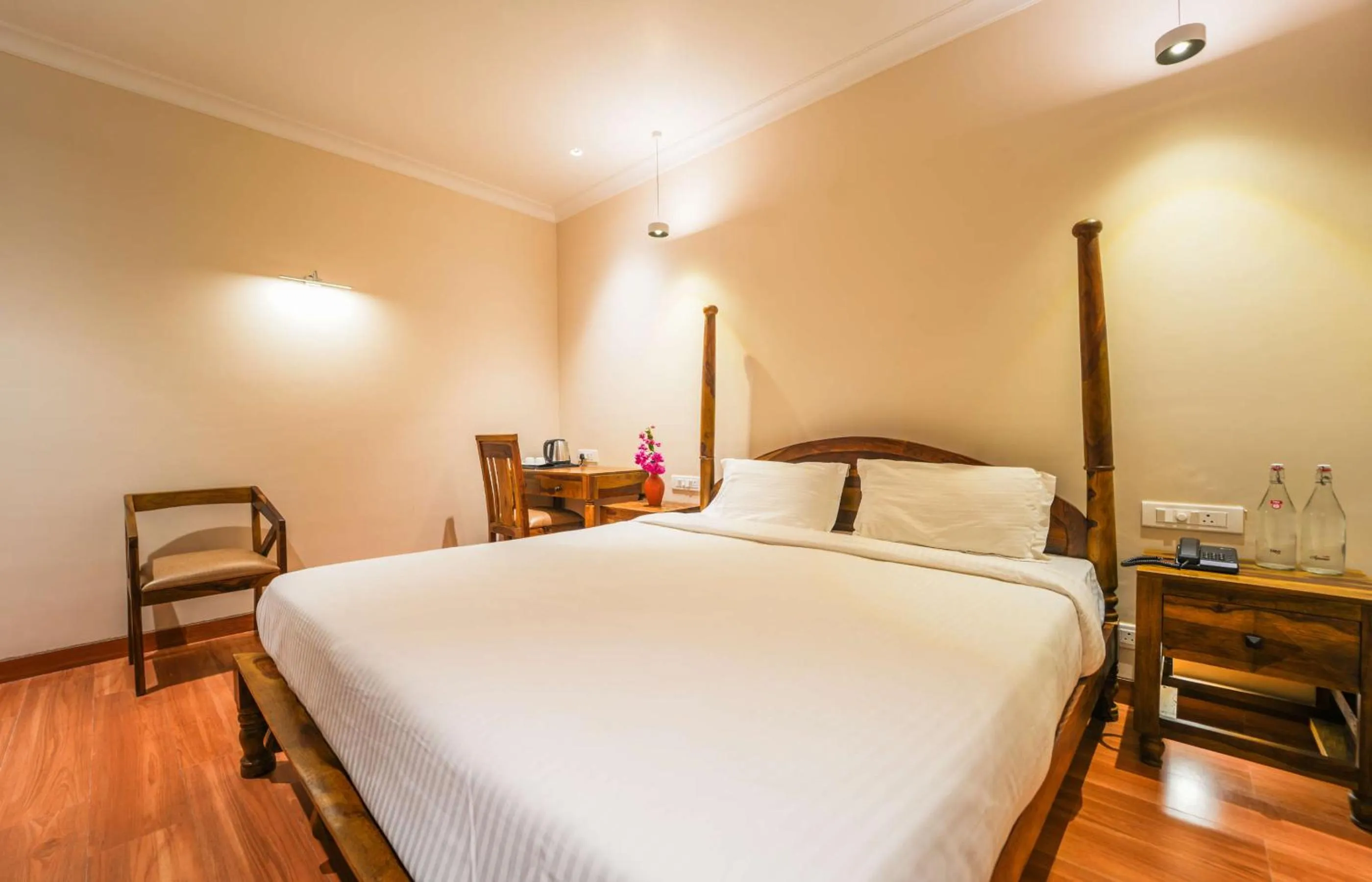 Bed in R41-A Boutique Hotel In Jaipur Vaishali Nagar