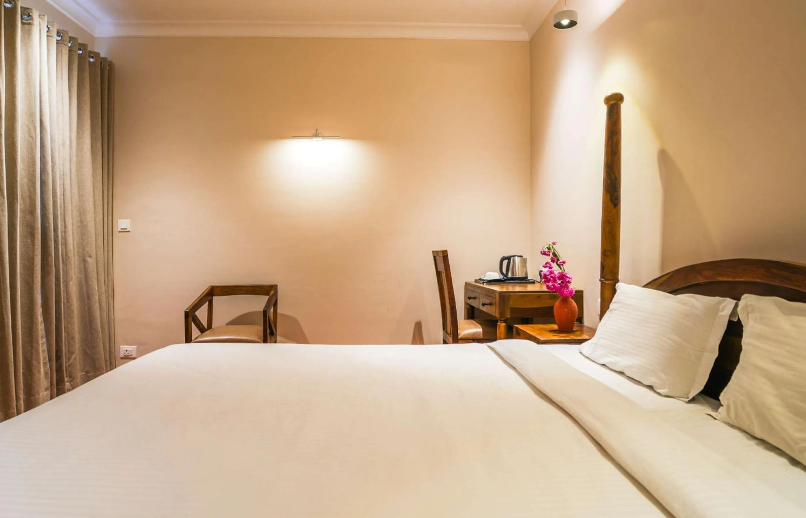 Bed in R41-A Boutique Hotel In Jaipur Vaishali Nagar