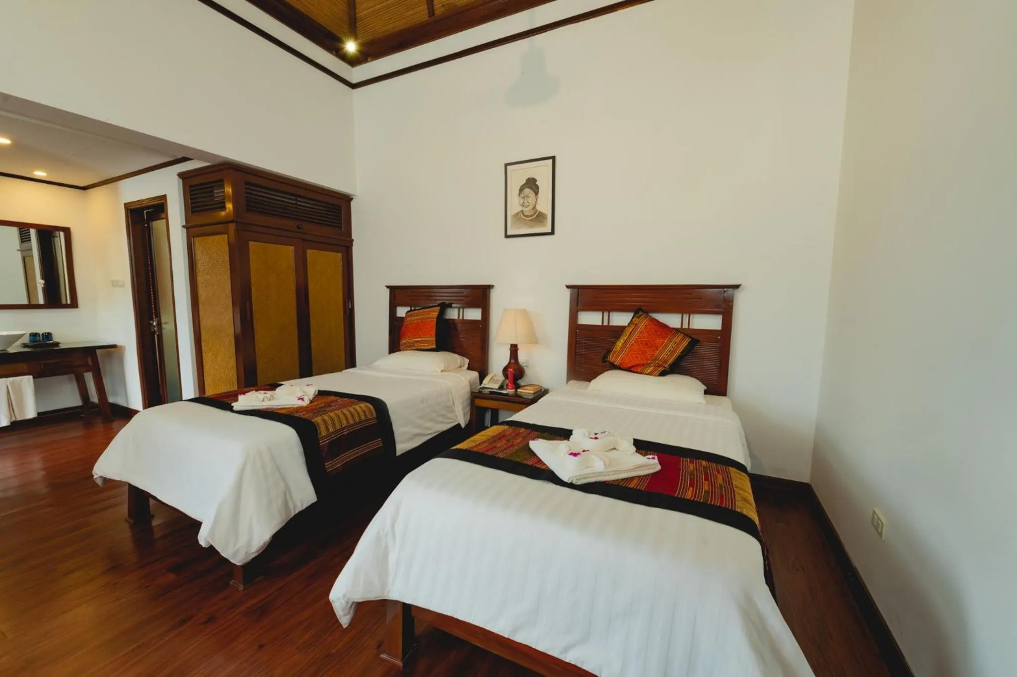 Bedroom, Bed in Le Grand Pakbeng