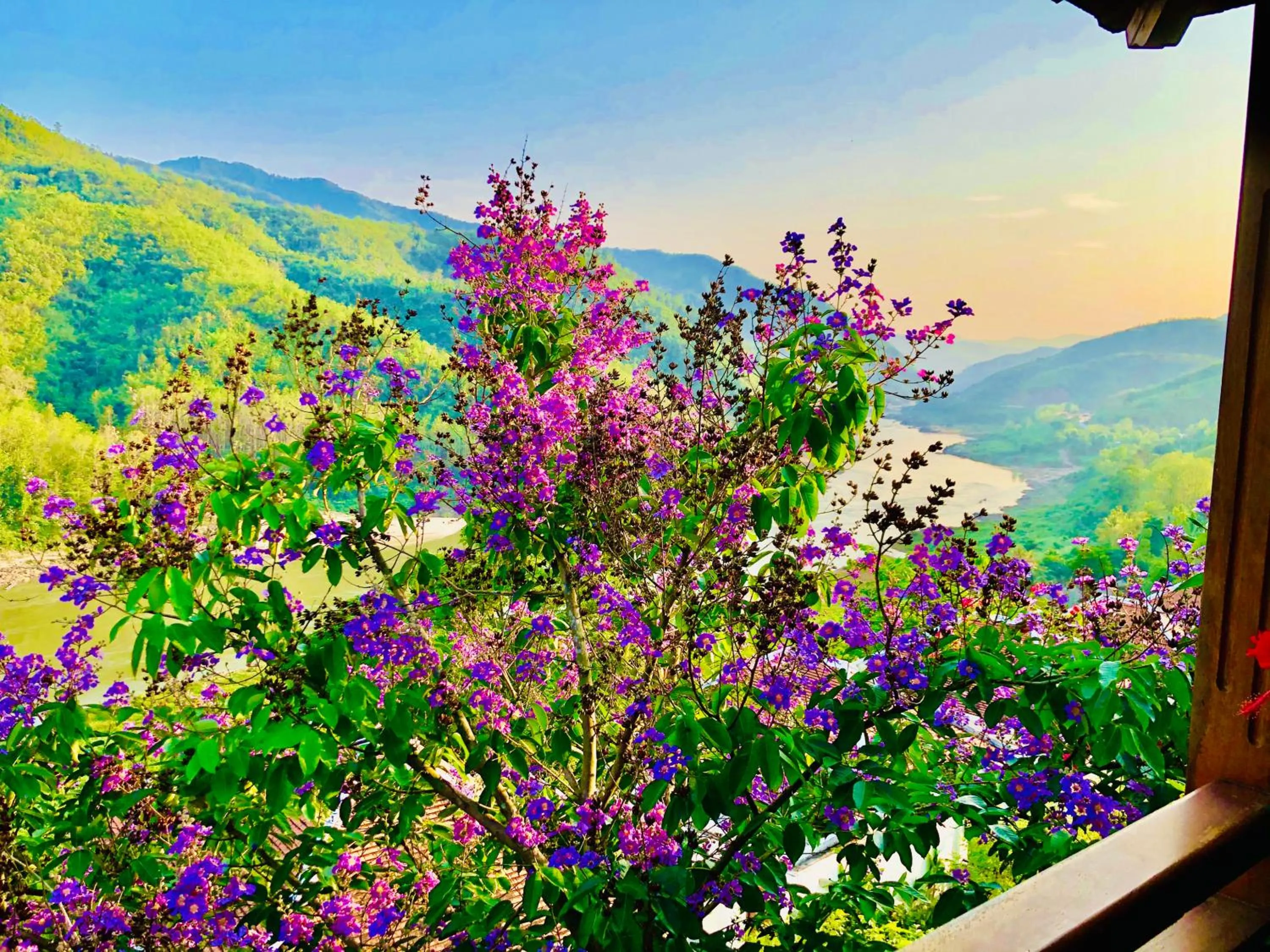 Balcony/Terrace in Le Grand Pakbeng