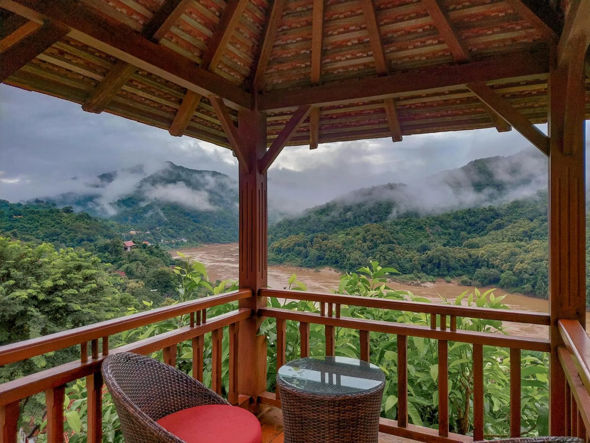 Balcony/Terrace in Le Grand Pakbeng