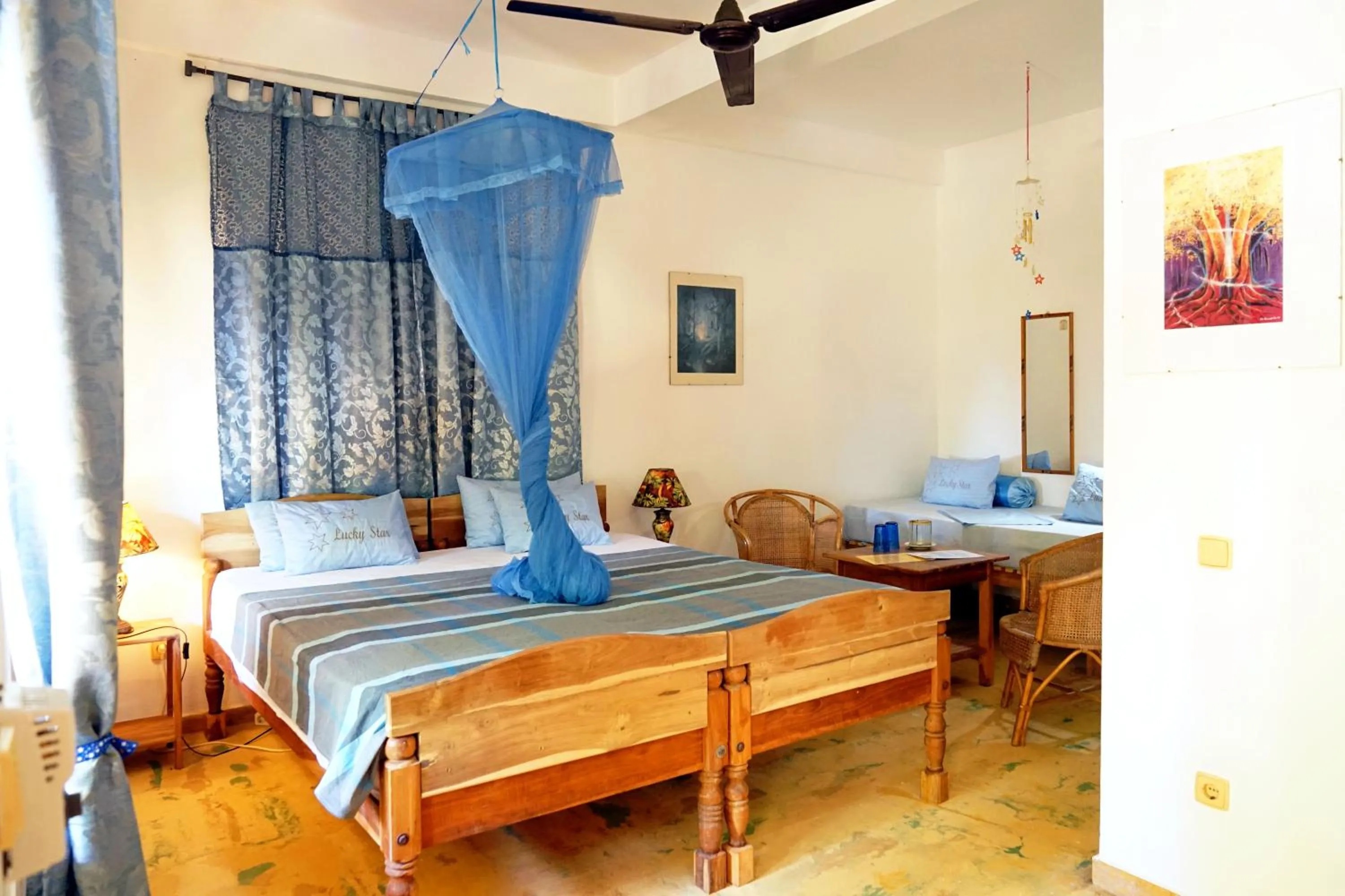 Bed in Villa Lucky Star