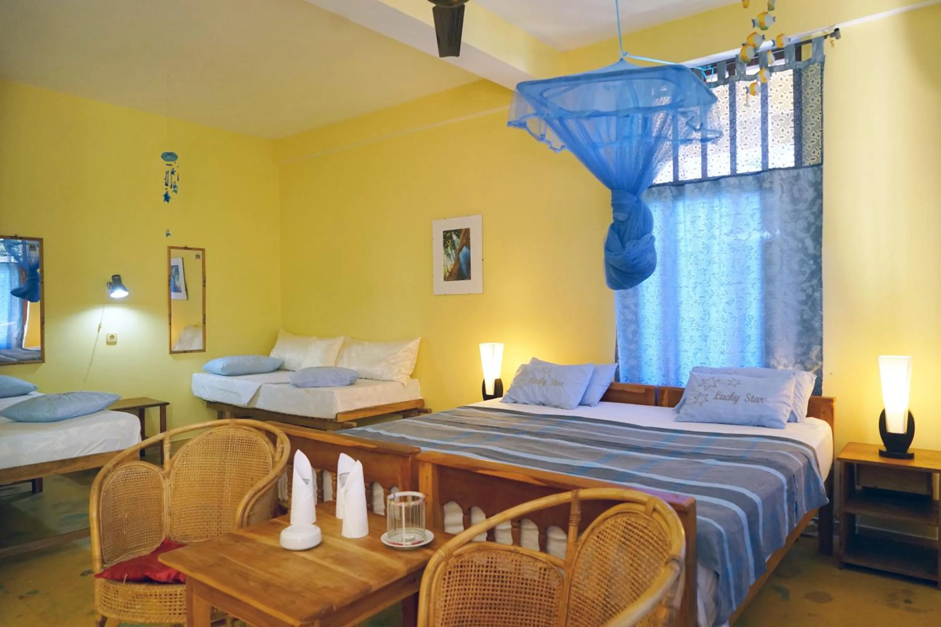 Bed in Villa Lucky Star