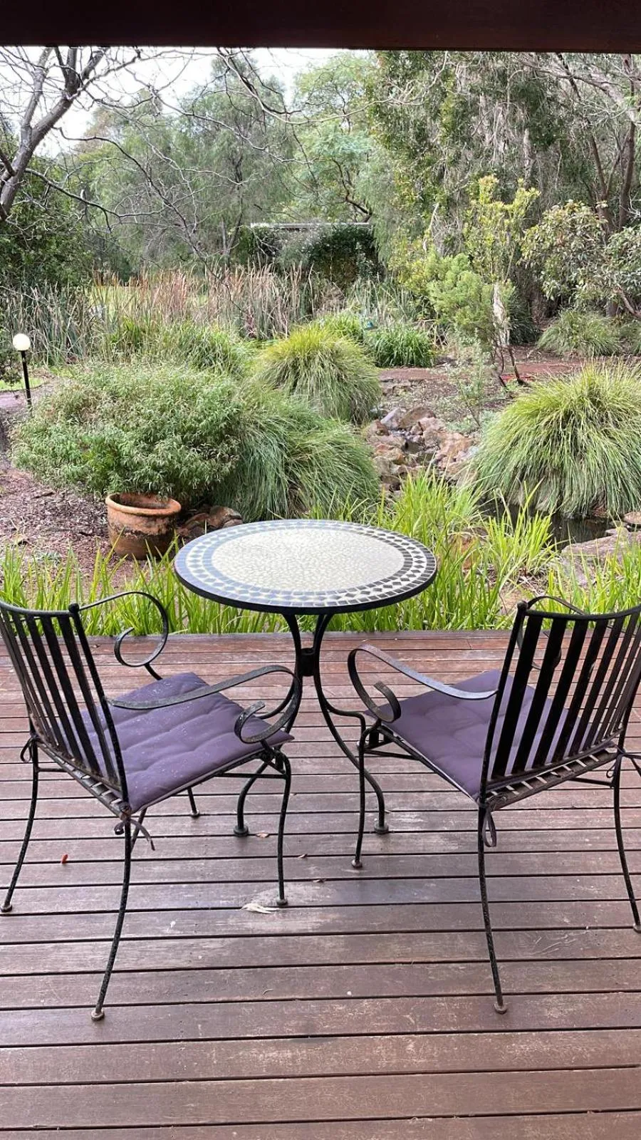 Patio in Sienna Lodge