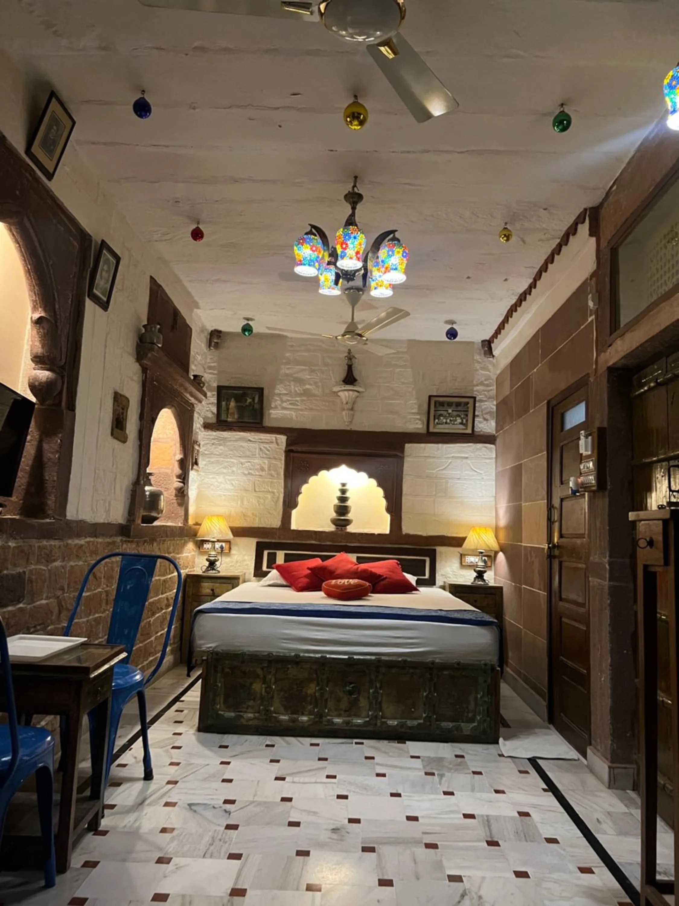 Bed in Raj Mandir Boutique Home Stay