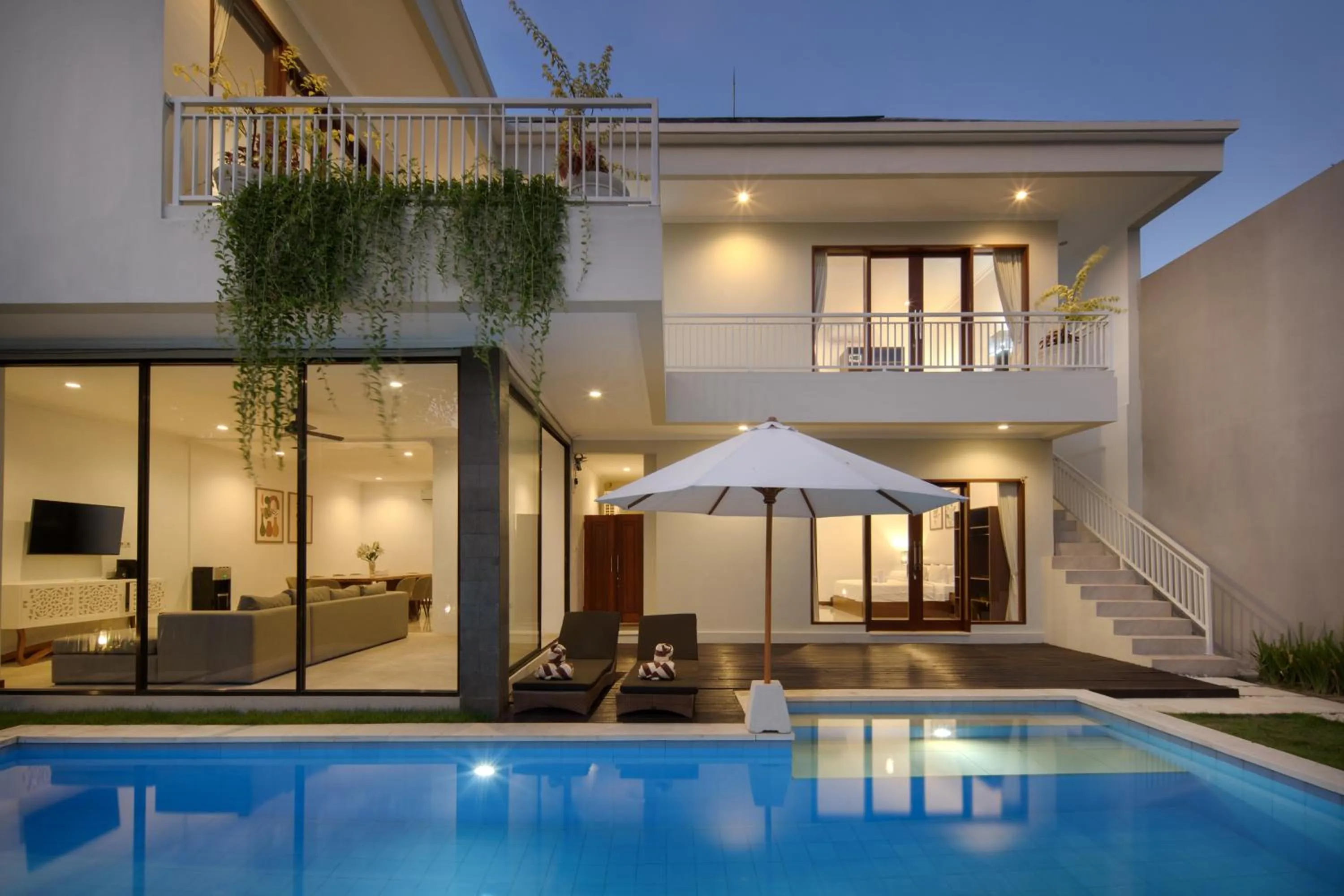 Property building in Daha Mansions Seminyak