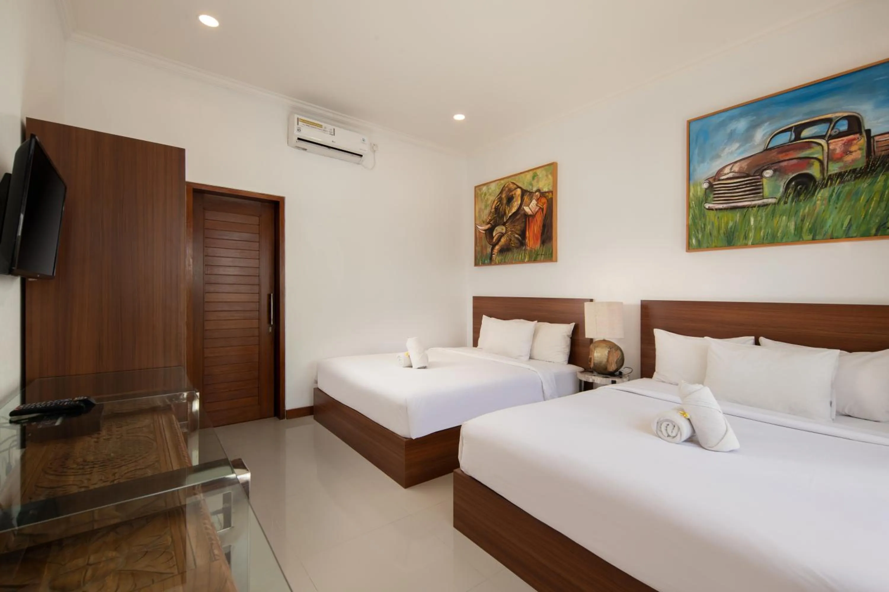 Bed in Daha Mansions Seminyak