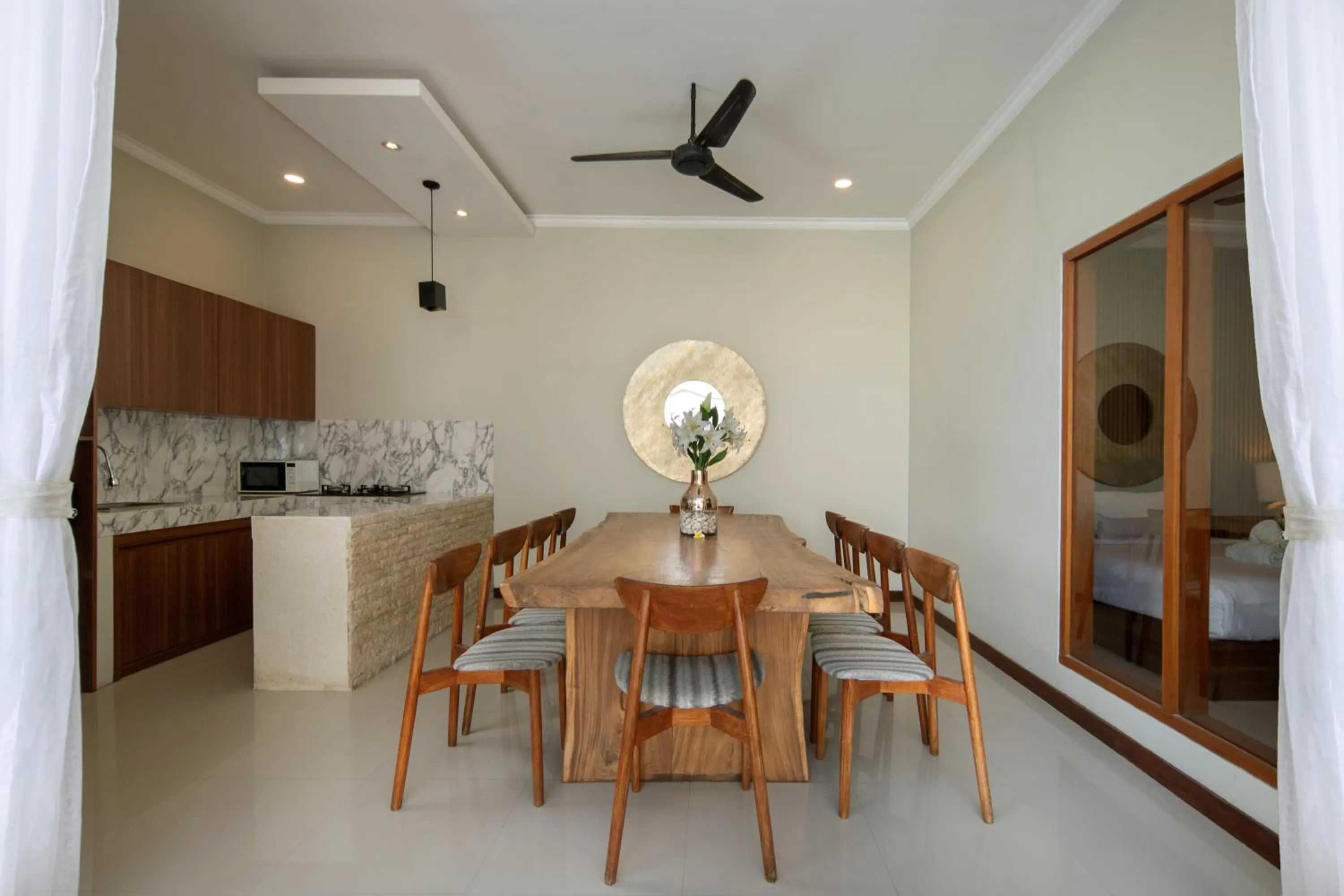 Kitchen or kitchenette in Daha Mansions Seminyak