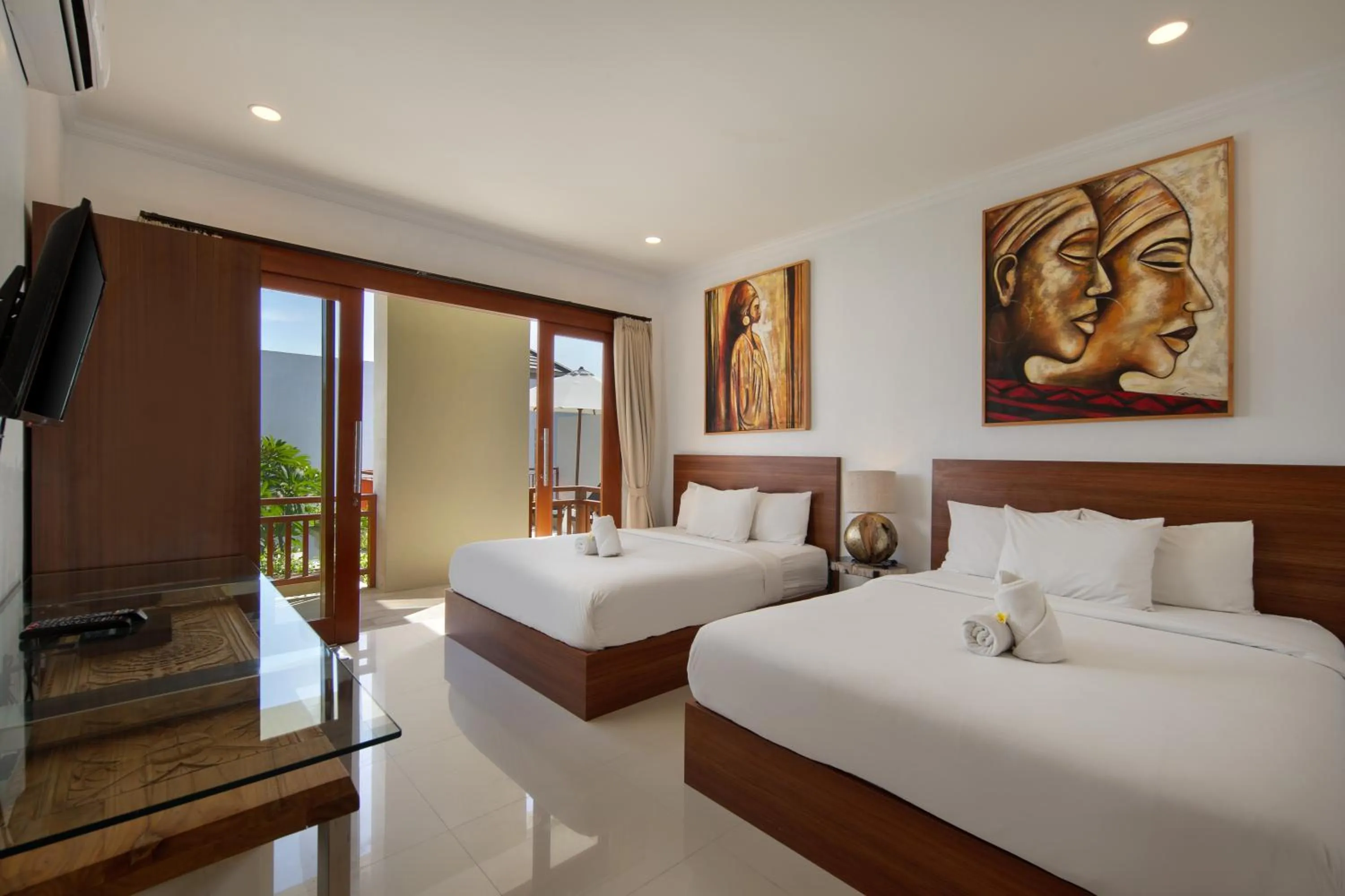 Bed in Daha Mansions Seminyak