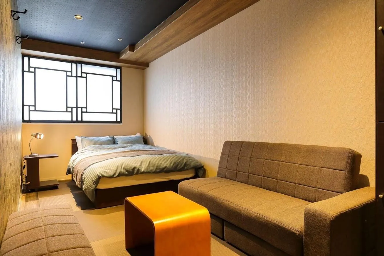 Photo of the whole room, Bed in Guesthouse Kobe Nadeshikoya