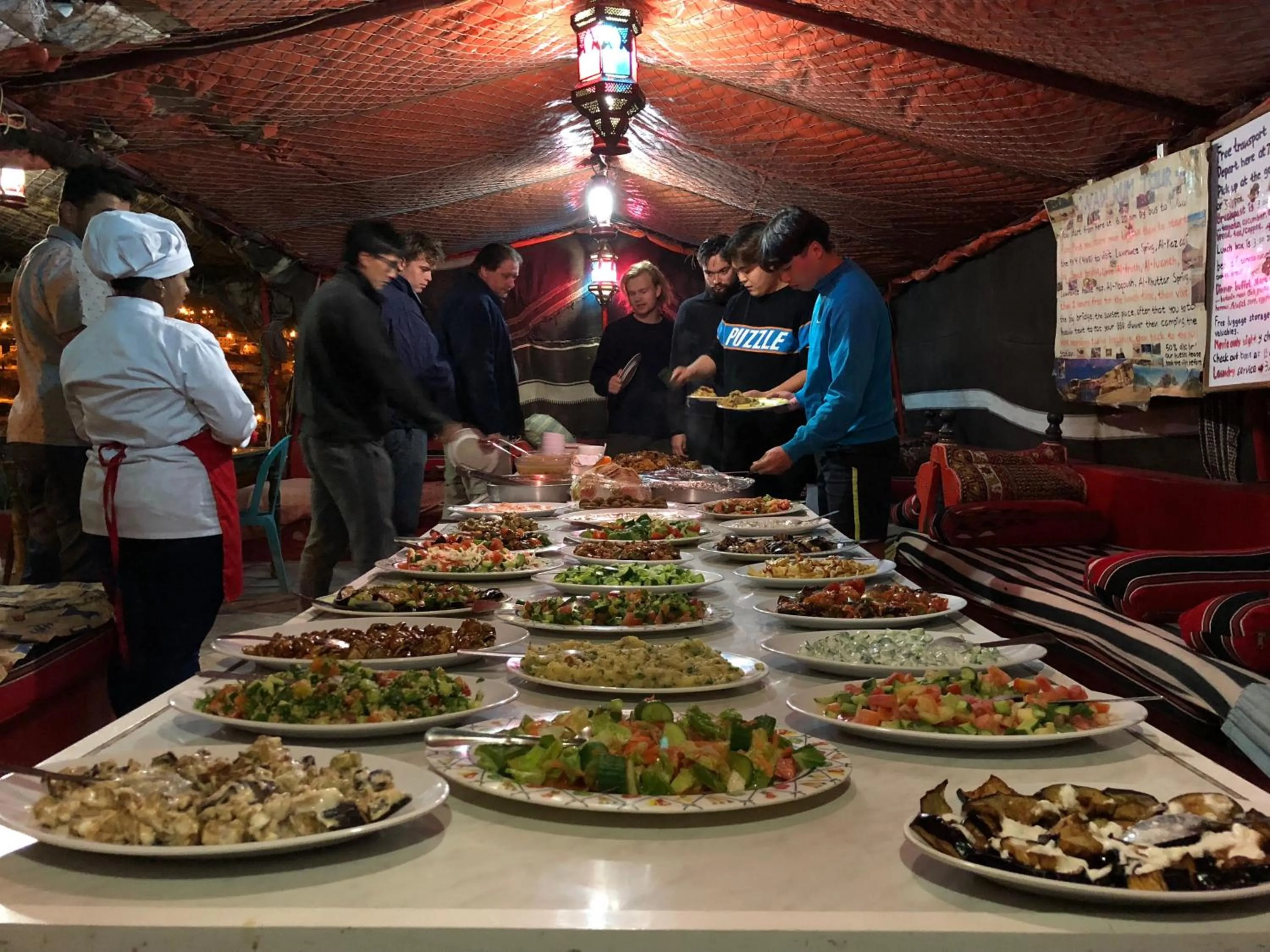 Food close-up in Valentine Inn