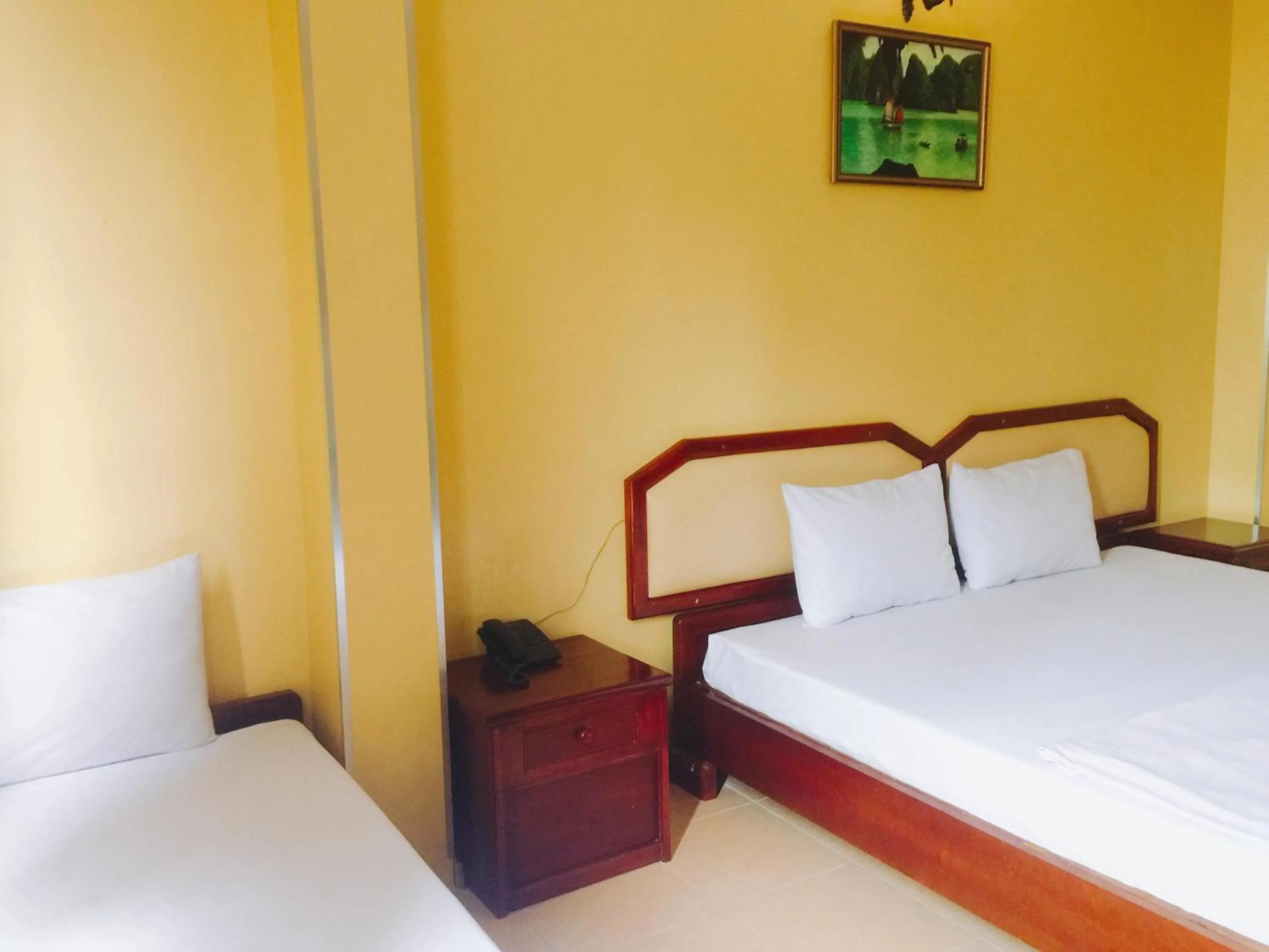Bed in Tan Thu Do 2 Hotel 新首都2飯店