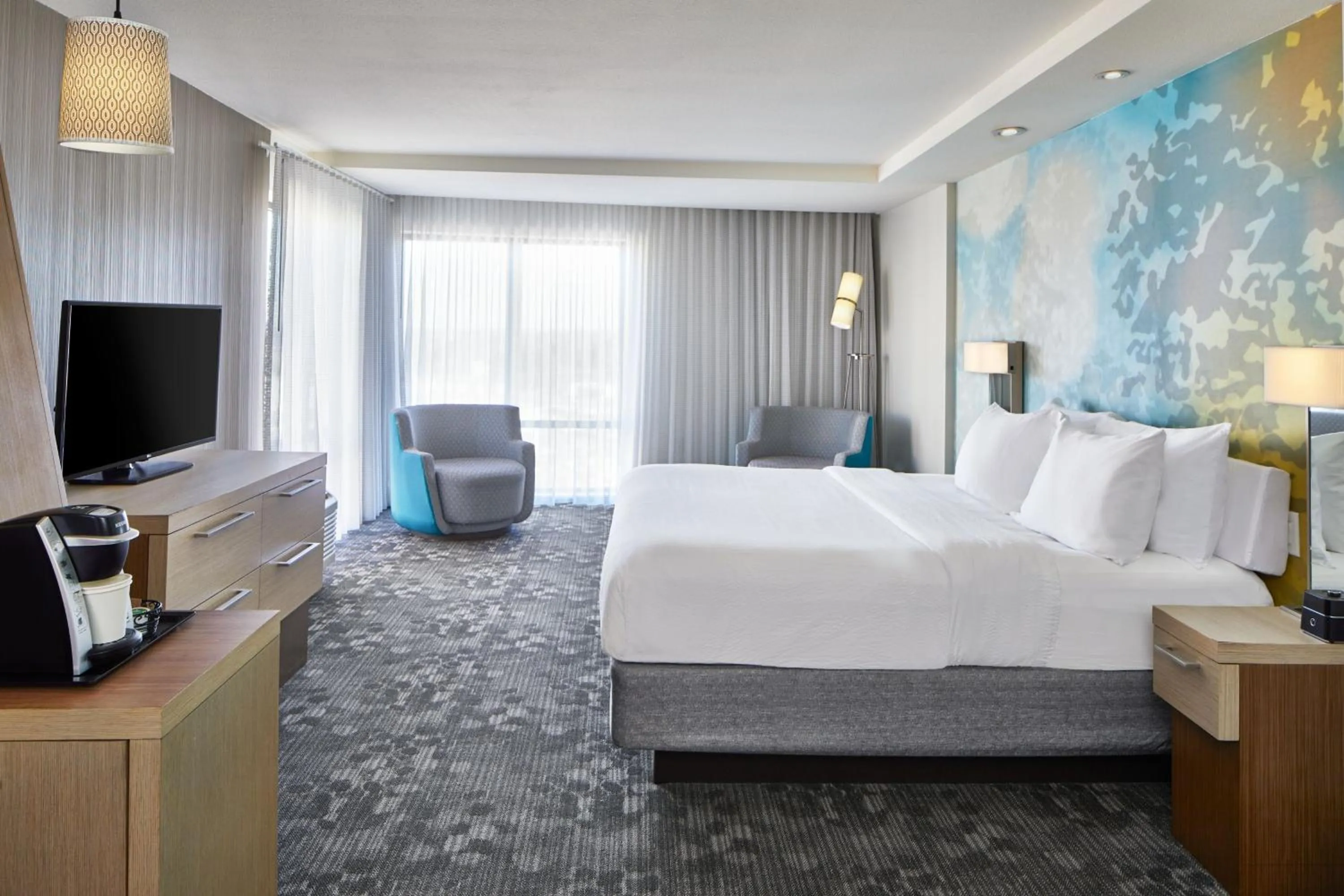 Photo of the whole room, Bed in Courtyard by Marriott Atlanta Lithia Springs