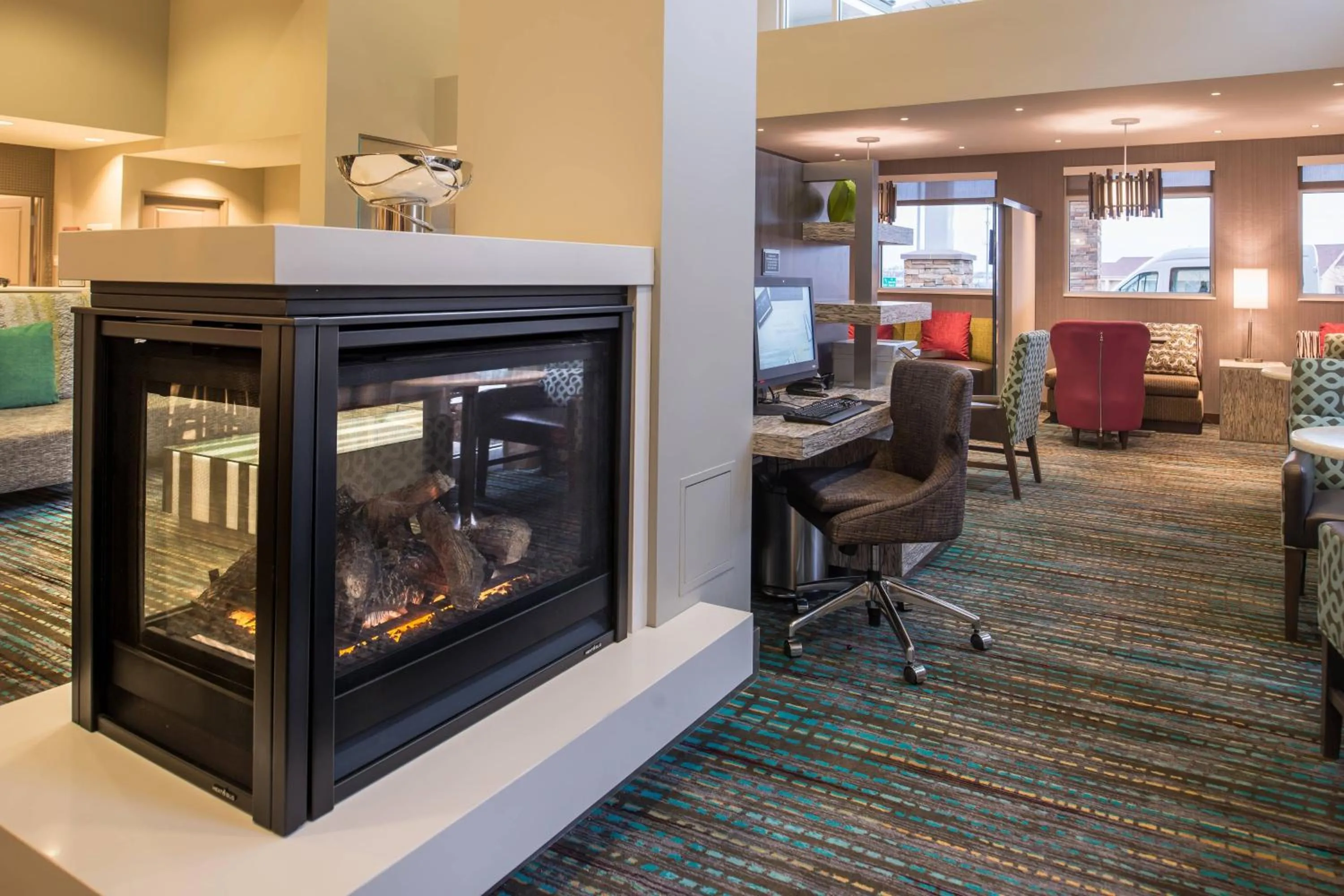 Lobby or reception in Residence Inn by Marriott St. Louis Westport