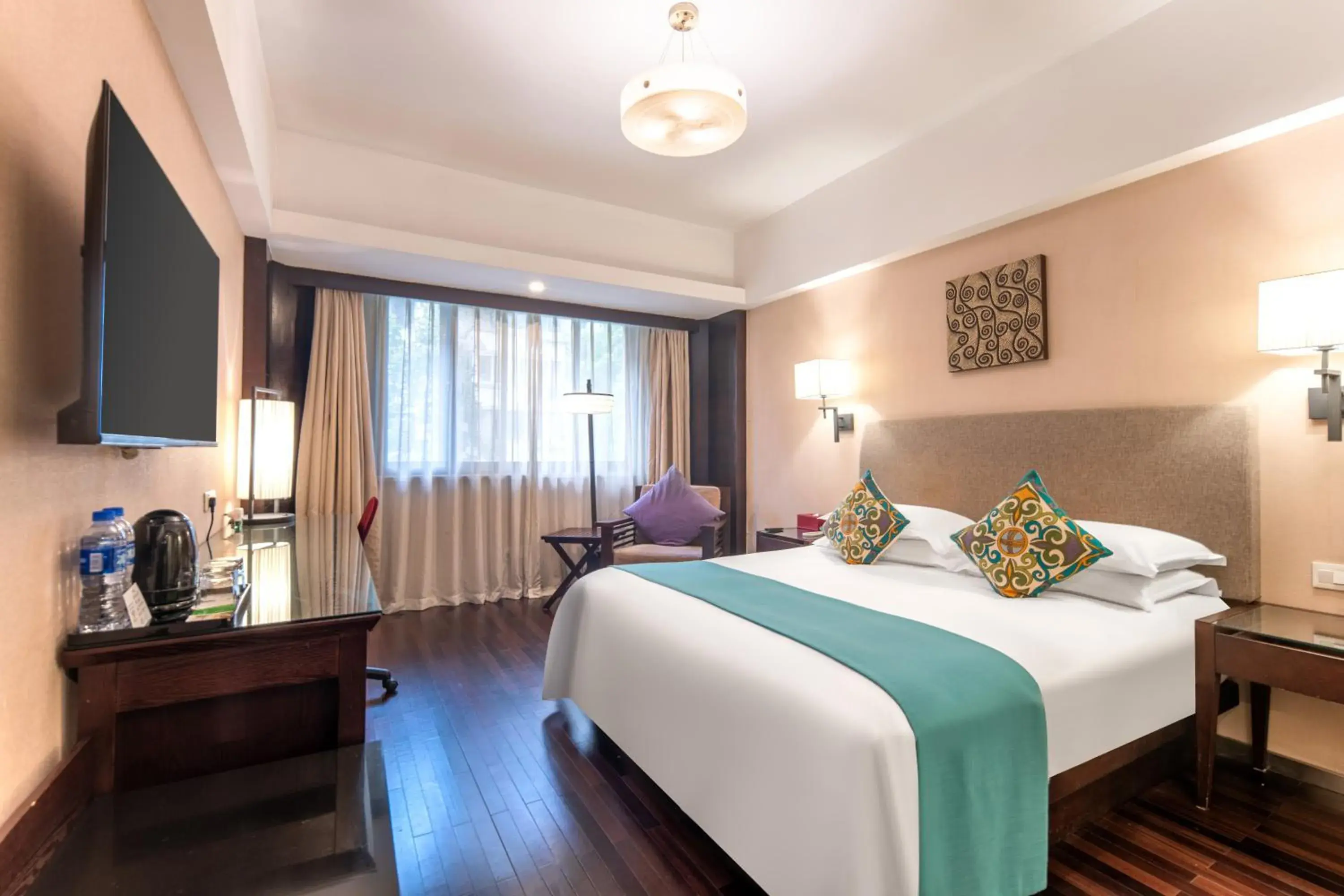 Deluxe Double Room in SSAW Boutique Hotel Hangzhou West Lake Yilian Deluxe Double Room in SSAW Boutique Hotel Hangzhou West Lake Yilian