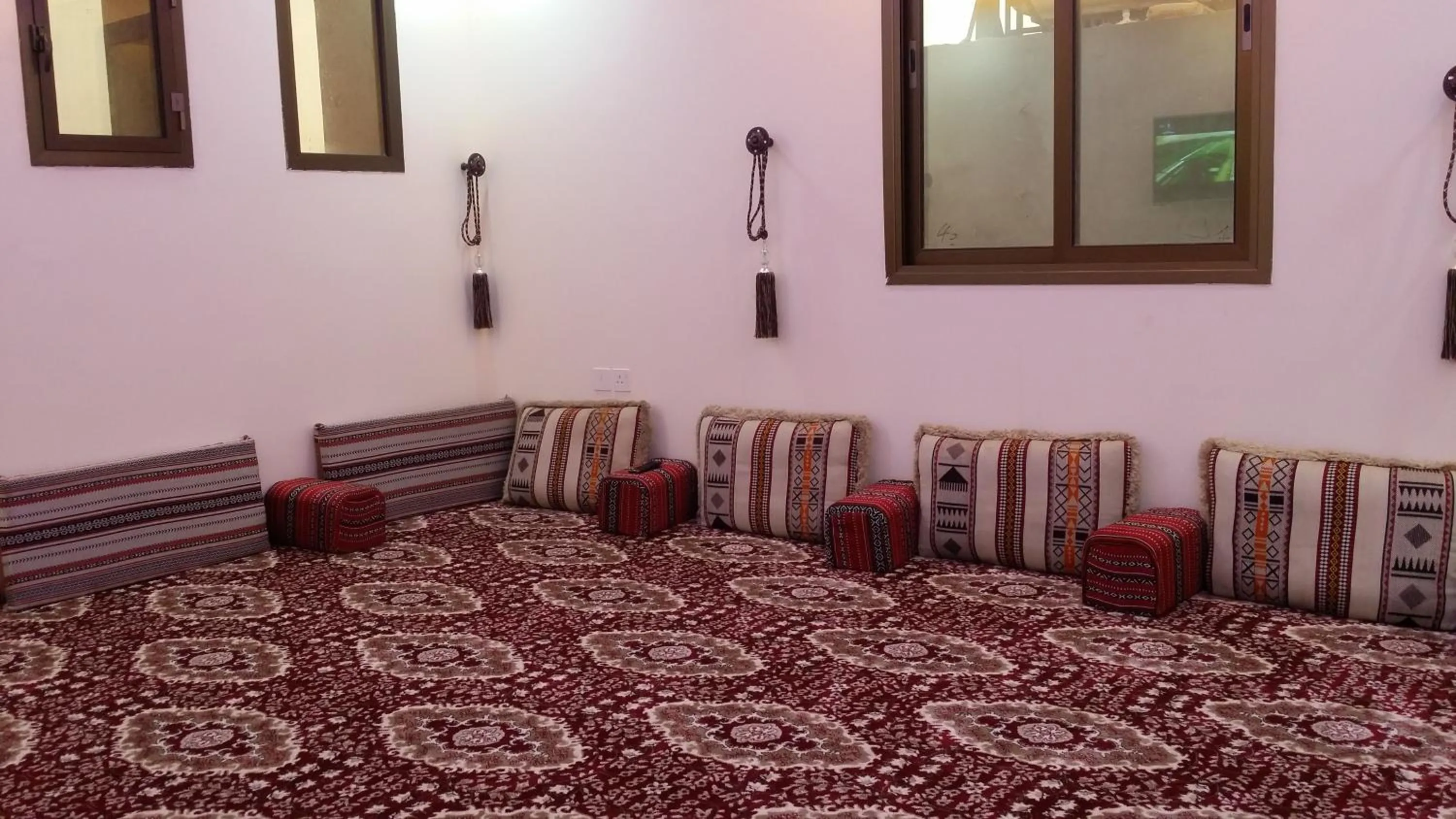 Bed in Ashbilia Suites