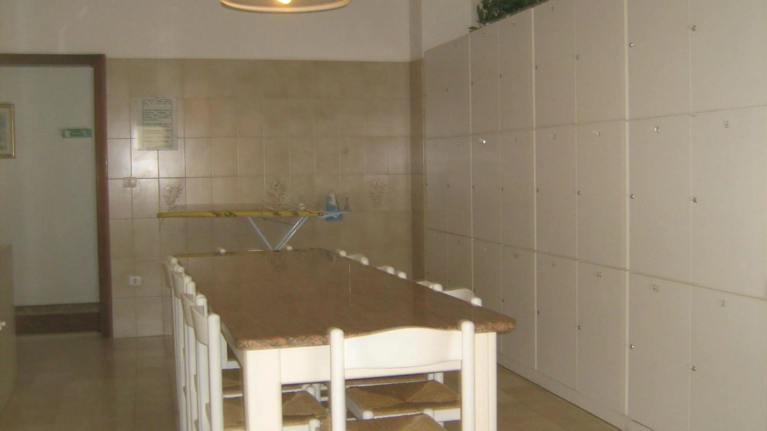 Kitchen or kitchenette in Albergo Europa