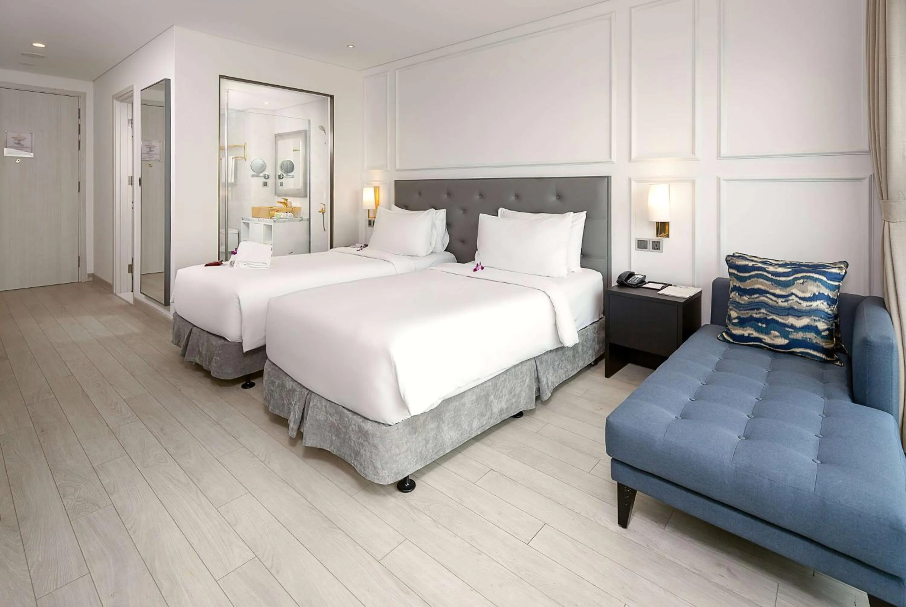 Photo of the whole room, Bed in Wyndham Danang Golden Bay - Free Shuttle Bus to Beach