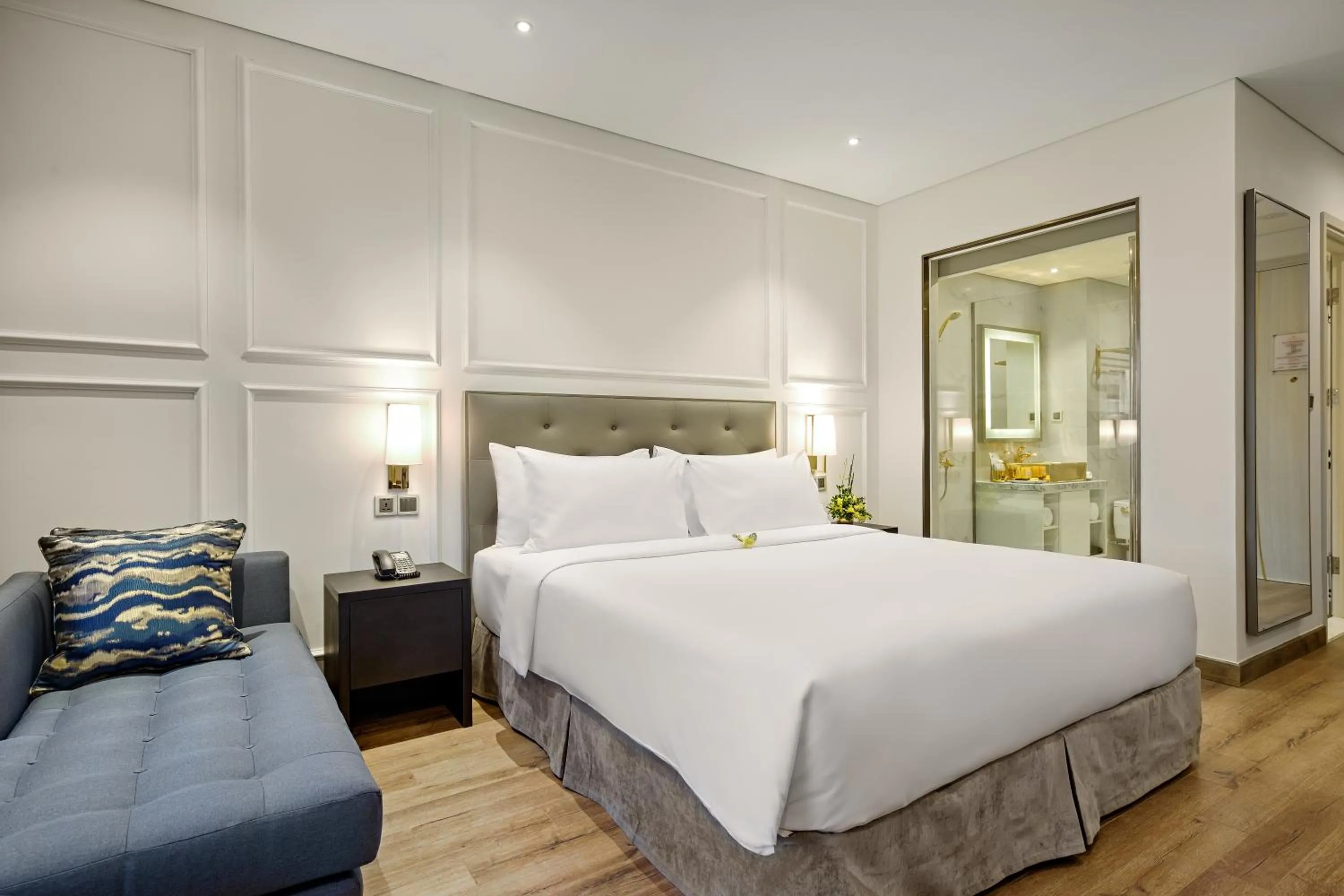 Bedroom, Bed in Wyndham Danang Golden Bay - Free Shuttle Bus to Beach