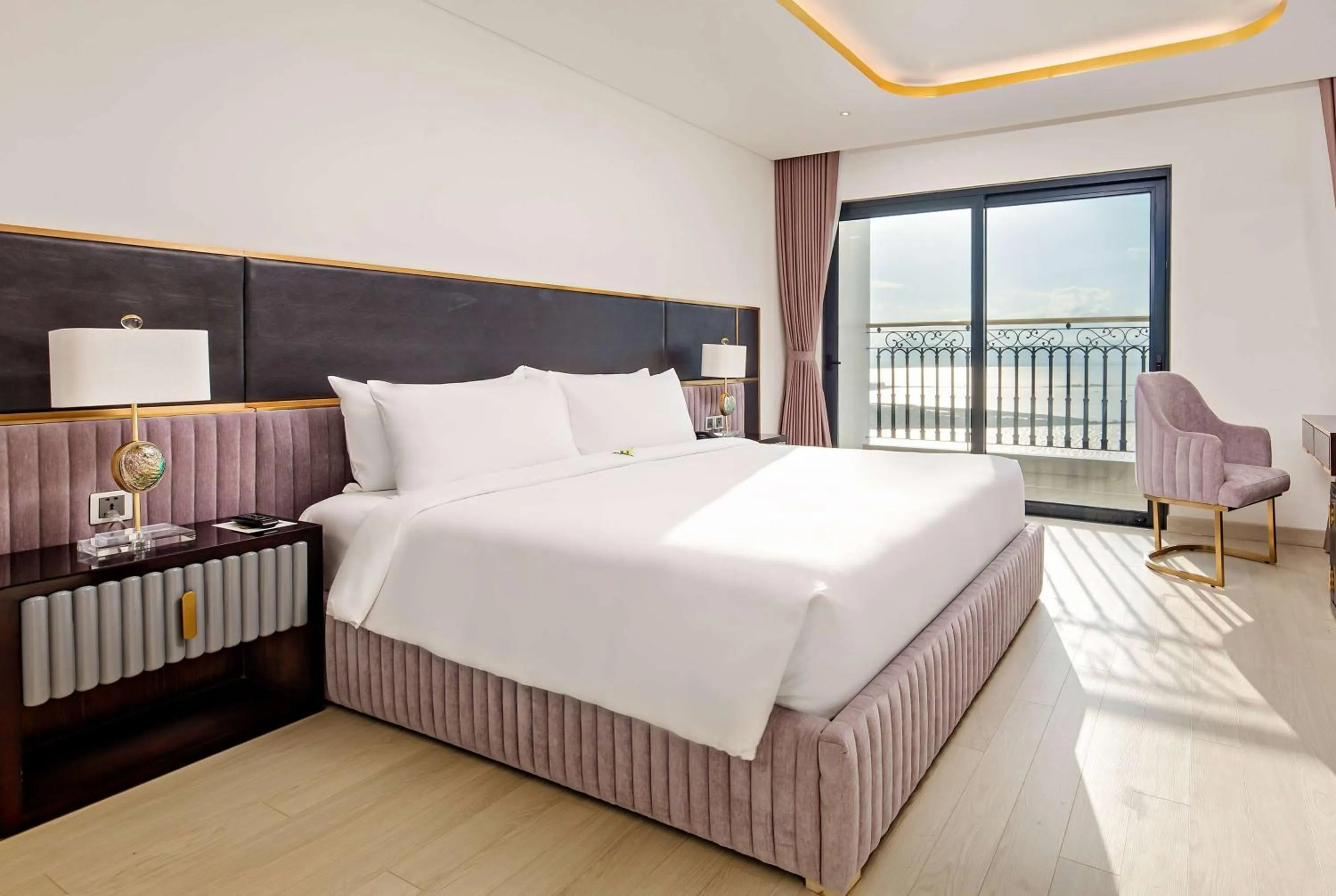 Photo of the whole room, Bed in Wyndham Danang Golden Bay - Free Shuttle Bus to Beach