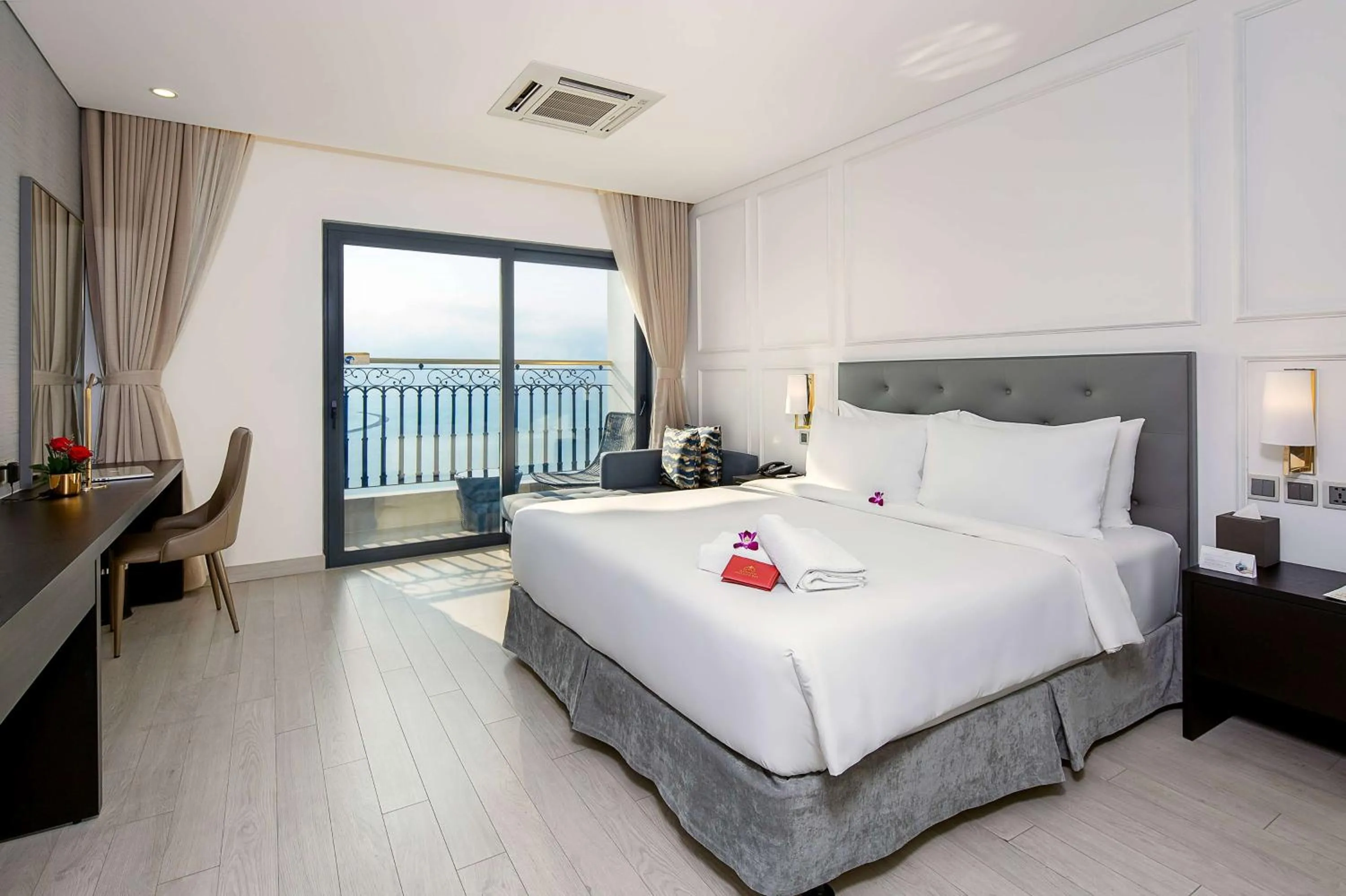 Photo of the whole room, Bed in Wyndham Danang Golden Bay - Free Shuttle Bus to Beach