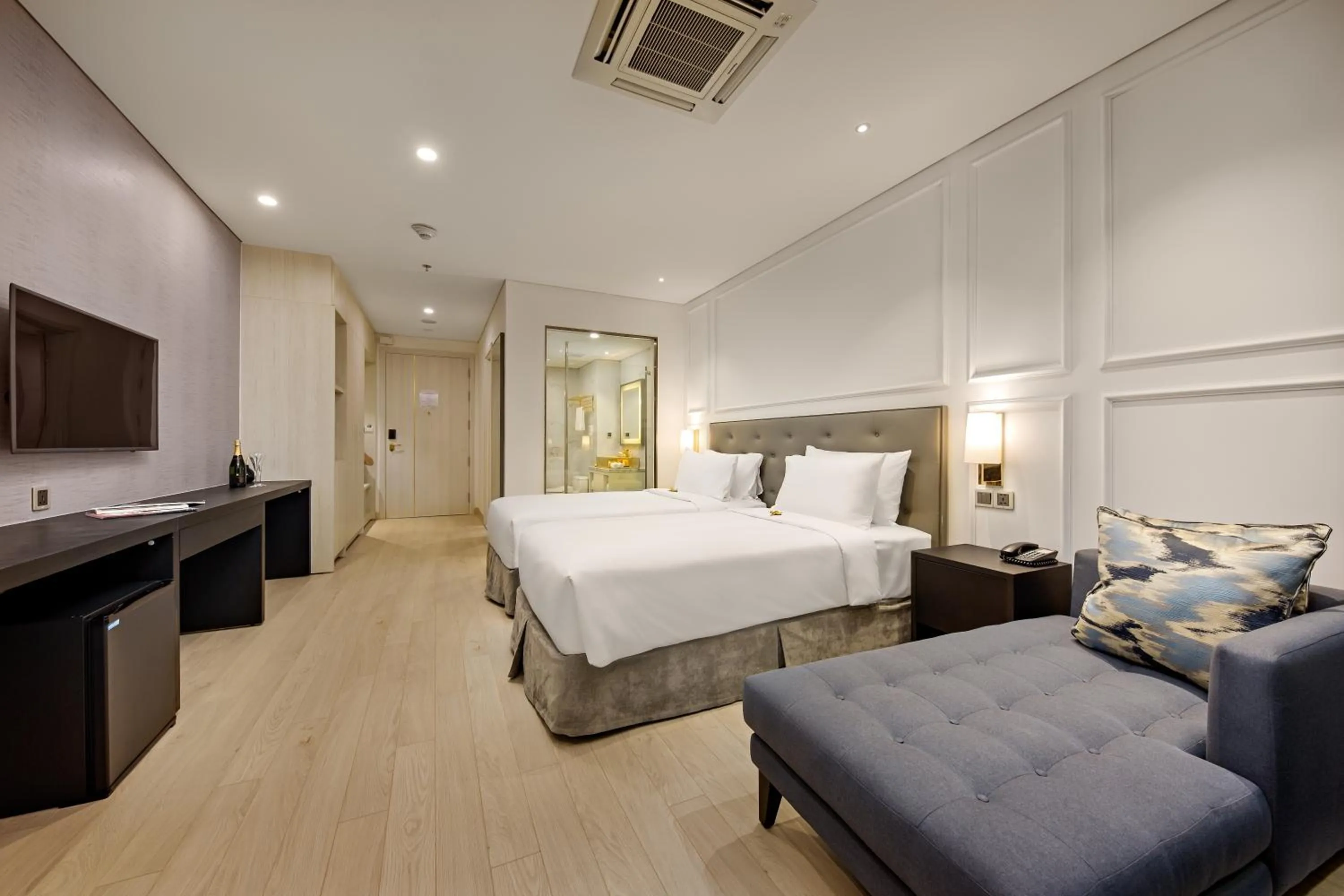 Bedroom, Bed in Wyndham Danang Golden Bay - Free Shuttle Bus to Beach