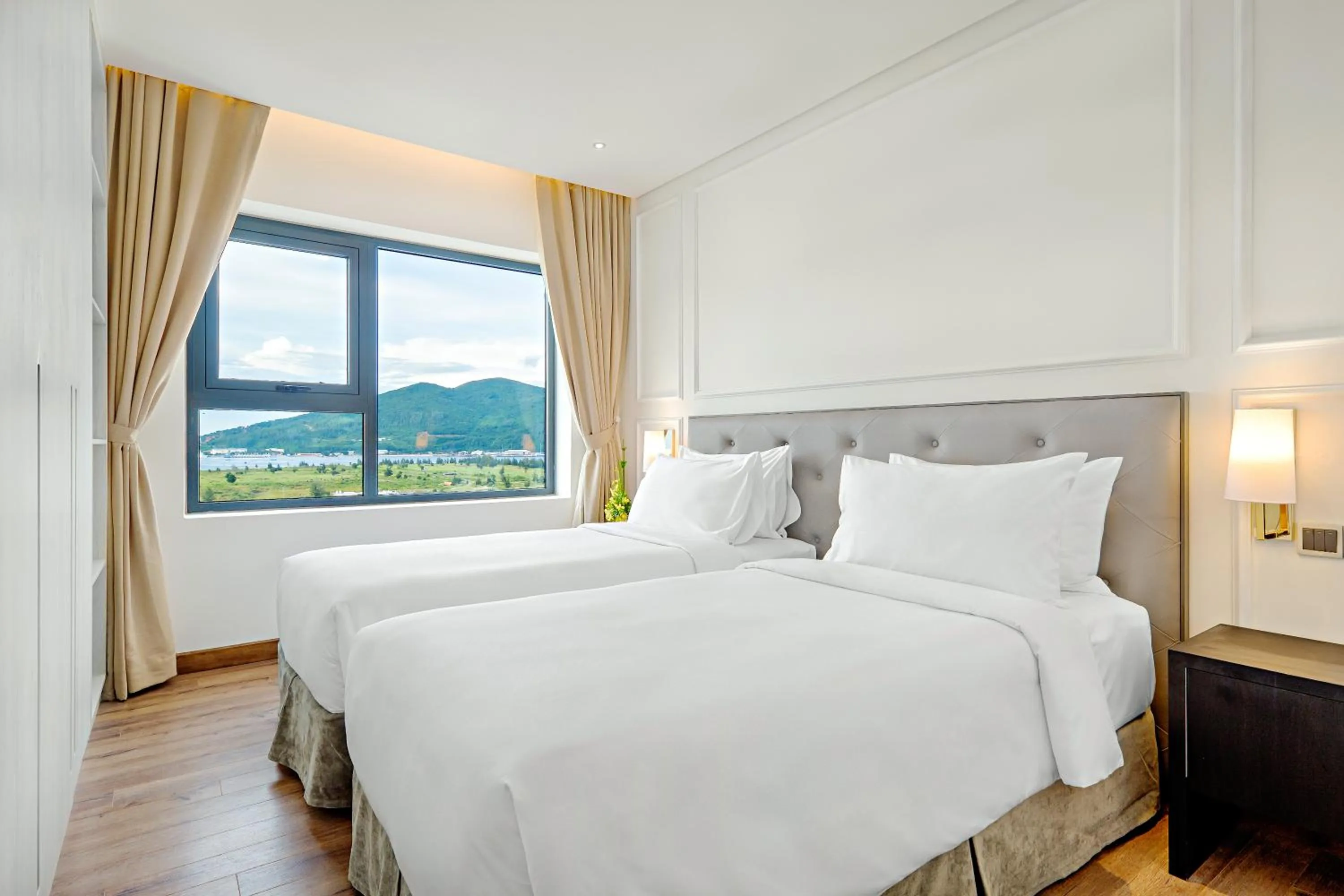 Bedroom, Bed in Wyndham Danang Golden Bay - Free Shuttle Bus to Beach