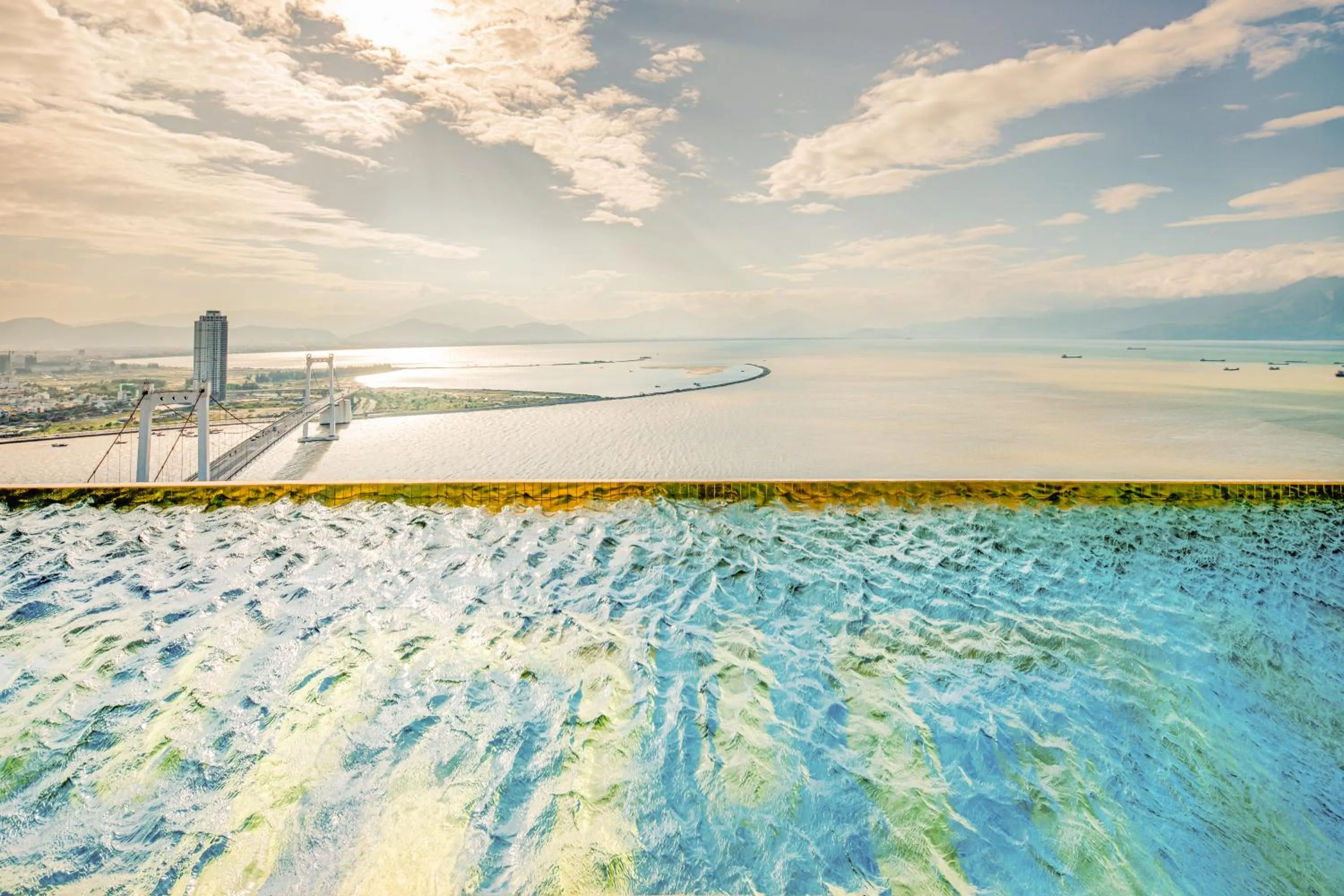 Beach in Wyndham Danang Golden Bay - Free Shuttle Bus to Beach