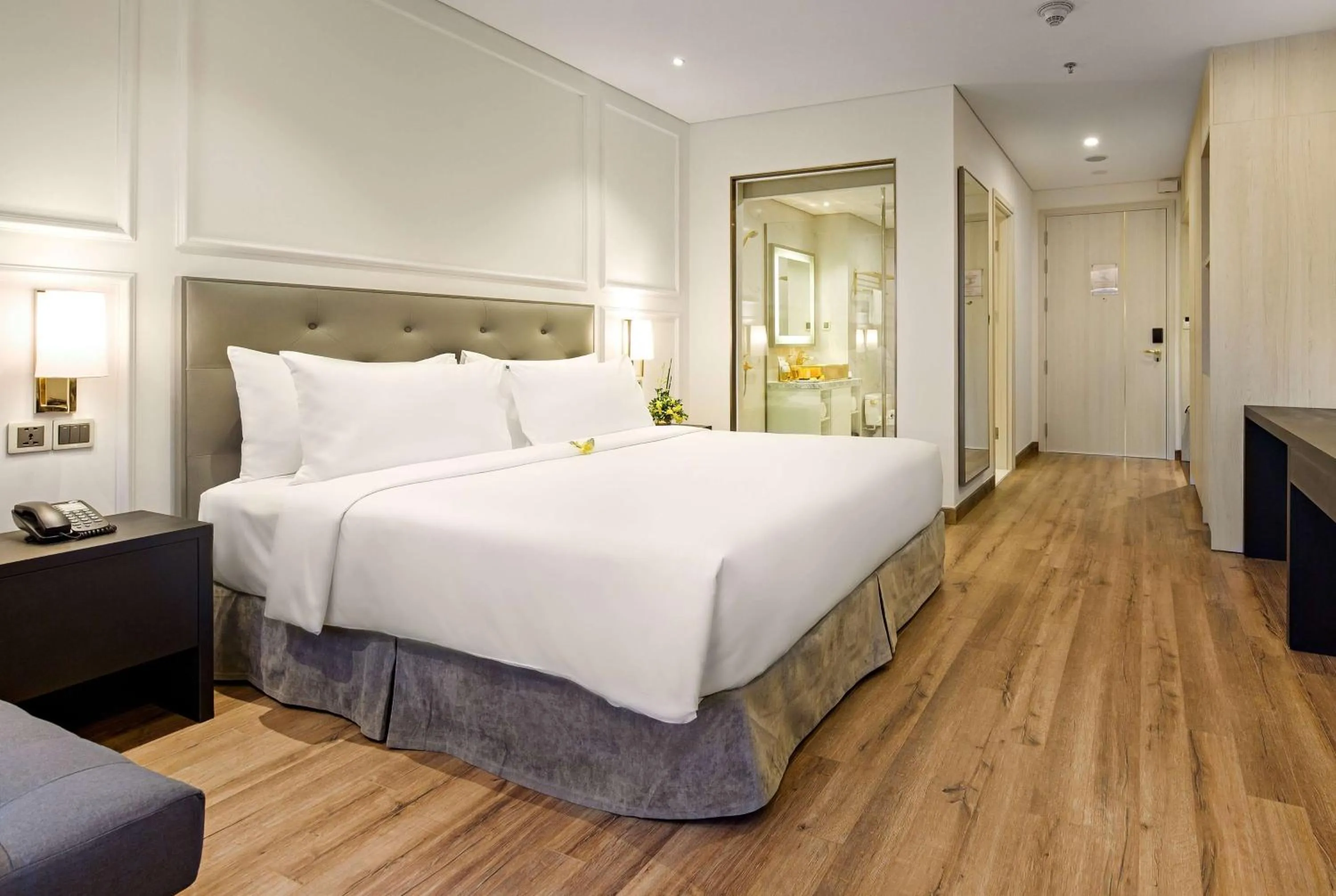 Photo of the whole room, Bed in Wyndham Danang Golden Bay - Free Shuttle Bus to Beach