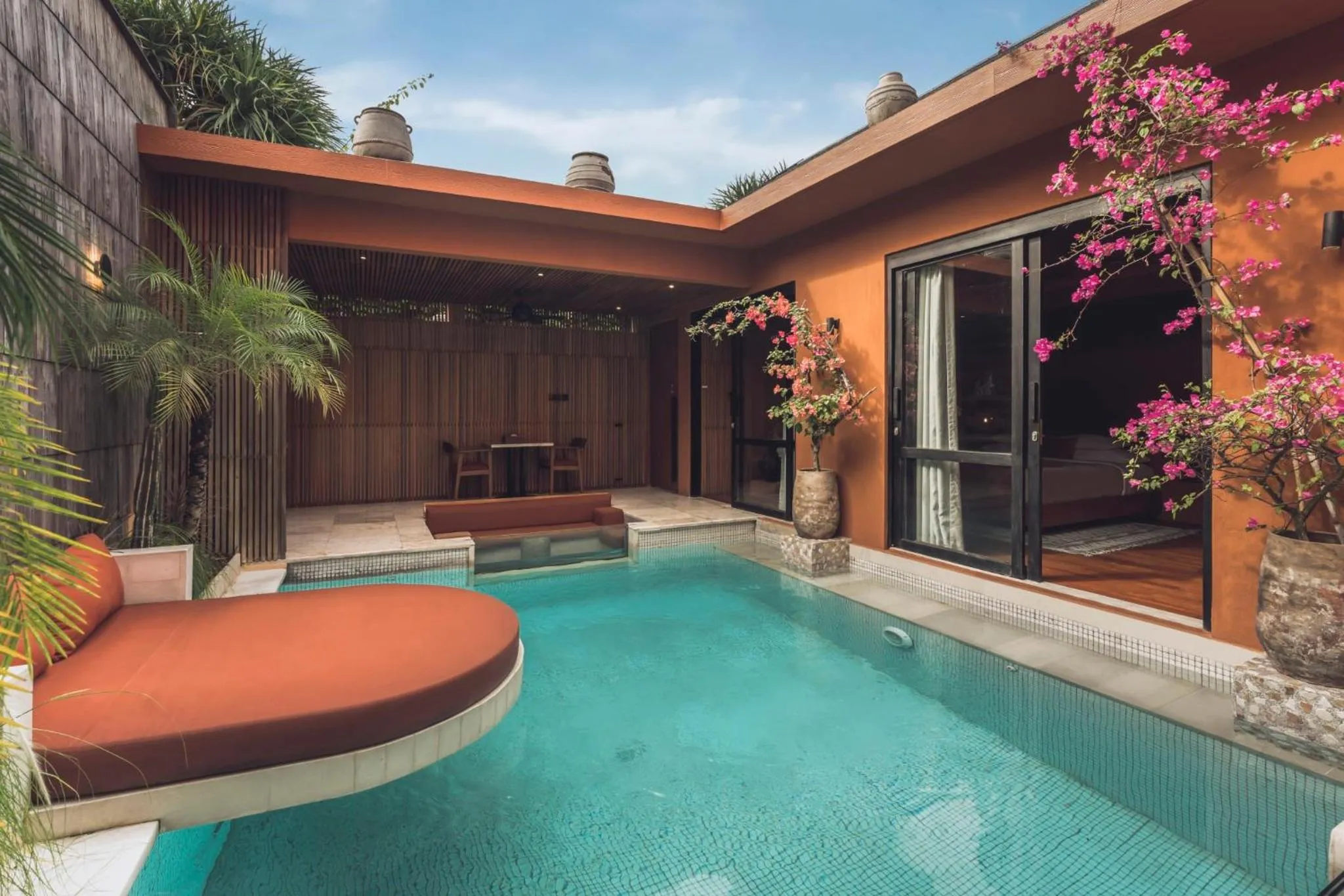 Pool view in Sana Vie Villa Seminyak by Ini Vie Hospitality