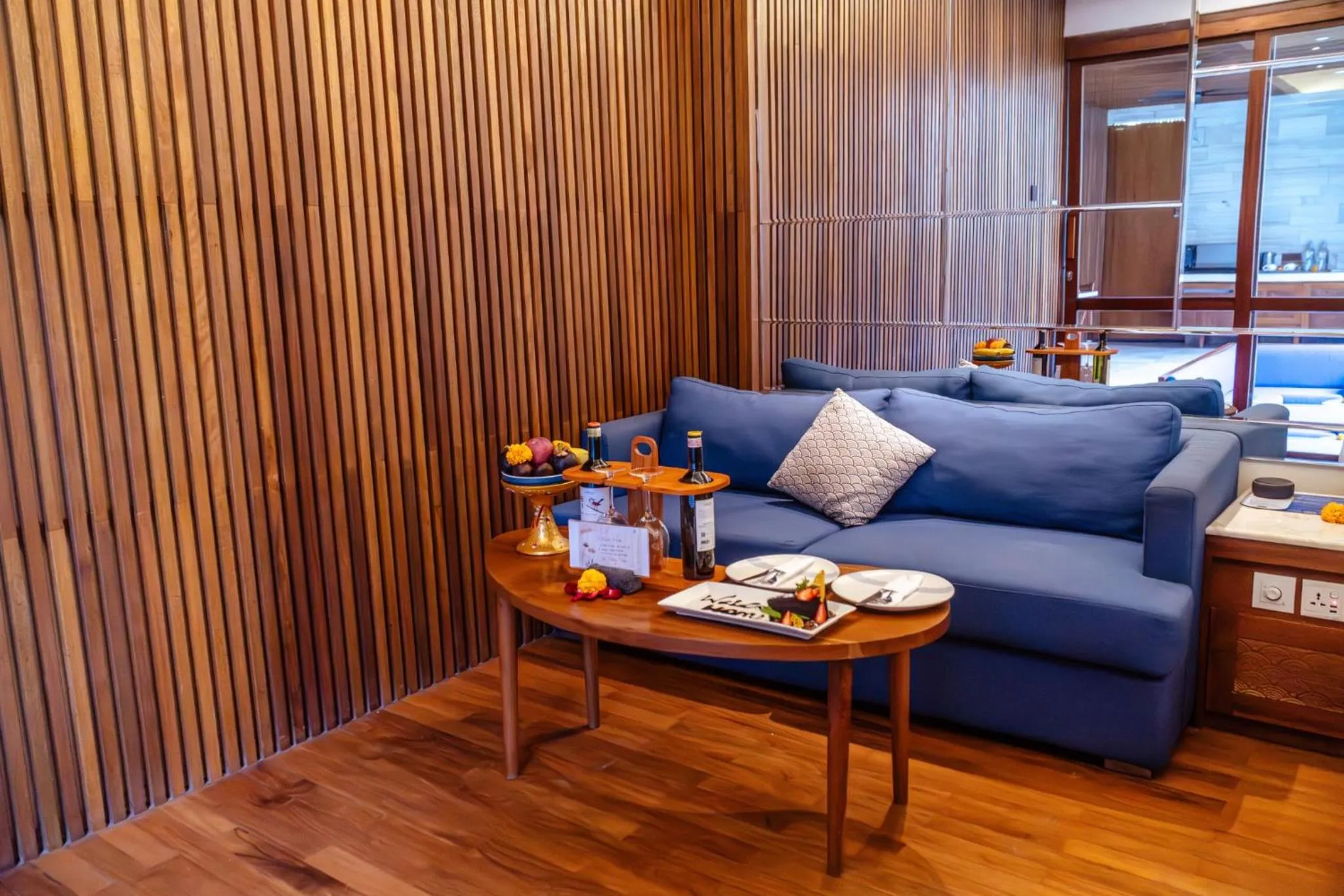 Living room in Sana Vie Villa Seminyak by Ini Vie Hospitality