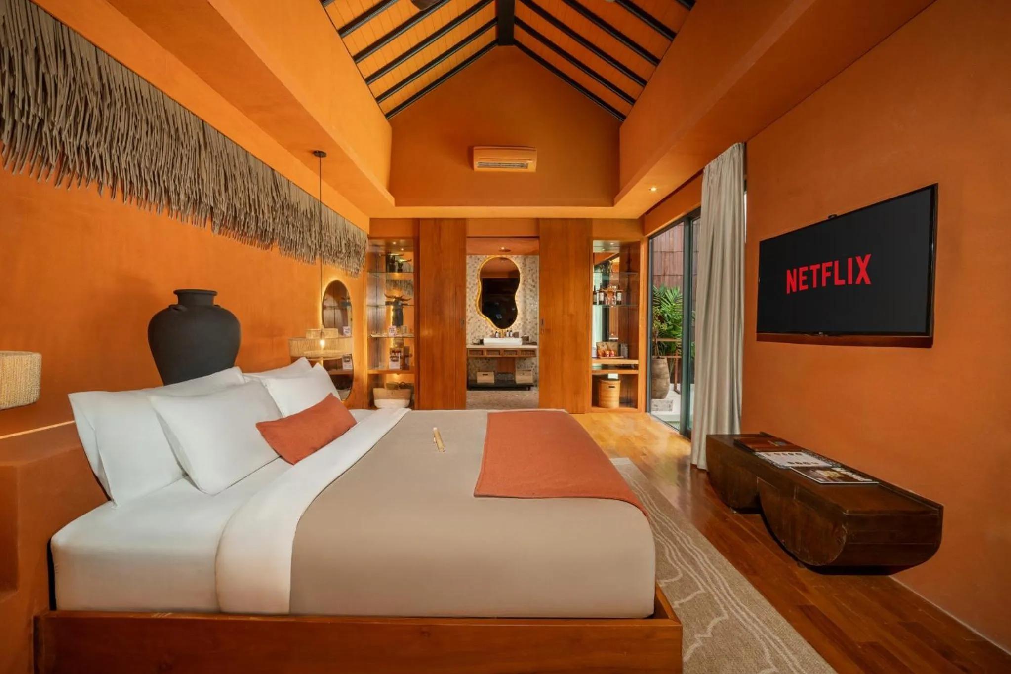 Bedroom, Bed in Sana Vie Villa Seminyak by Ini Vie Hospitality