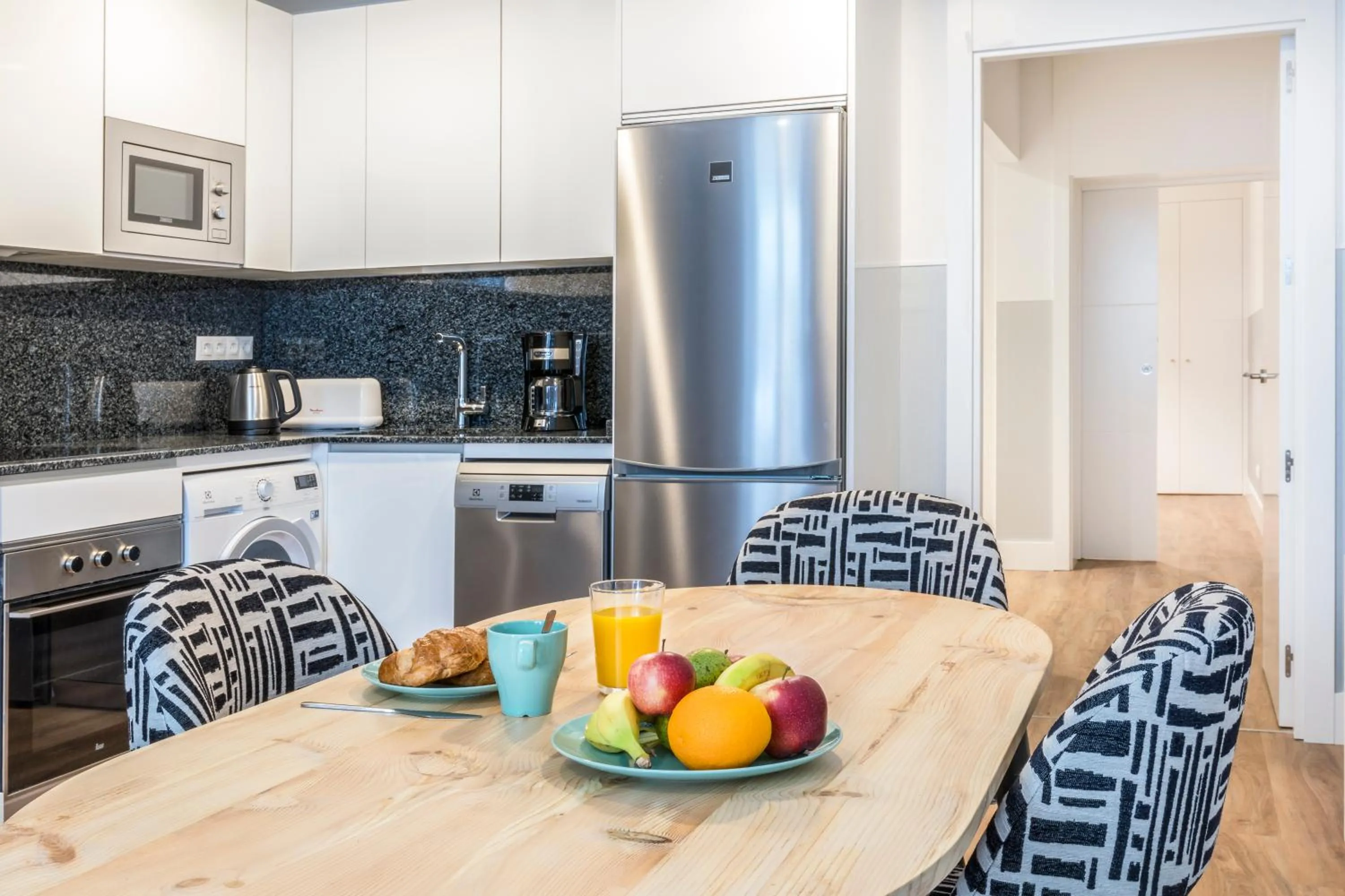 Kitchen or kitchenette in Slow Suites Bellas Artes