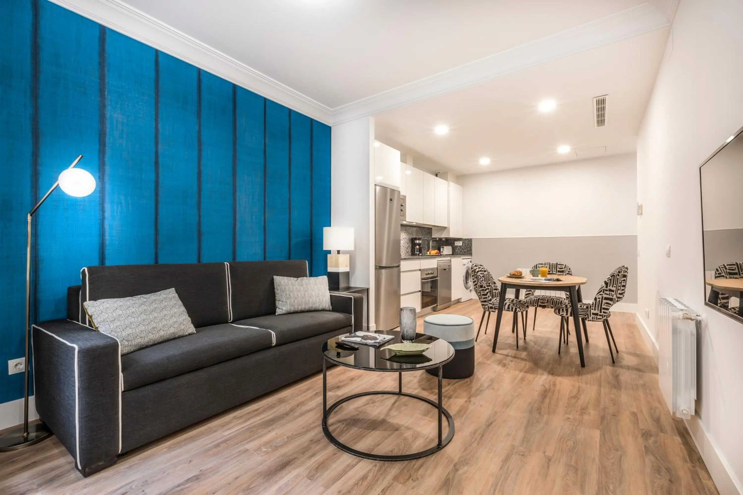 Kitchen or kitchenette in Slow Suites Bellas Artes