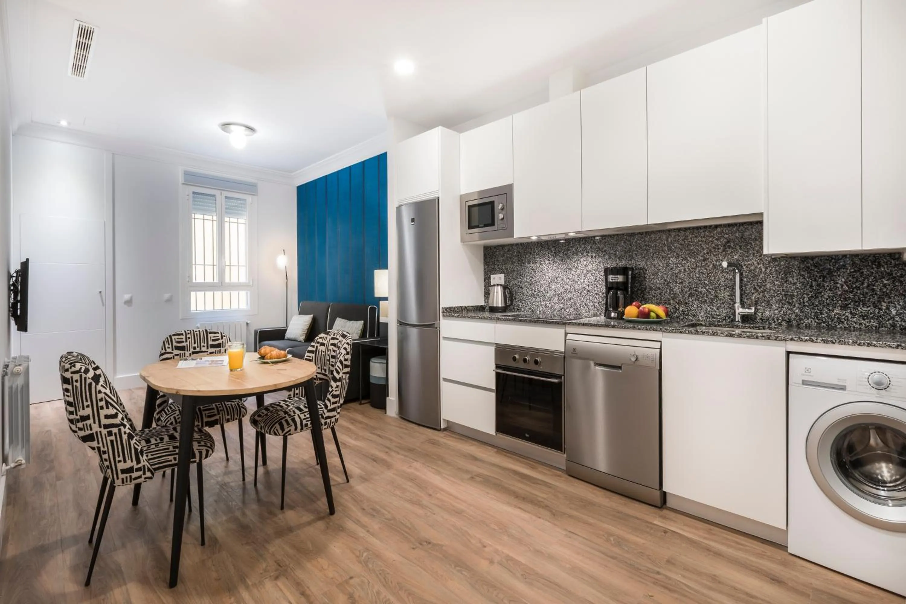 Kitchen or kitchenette in Slow Suites Bellas Artes