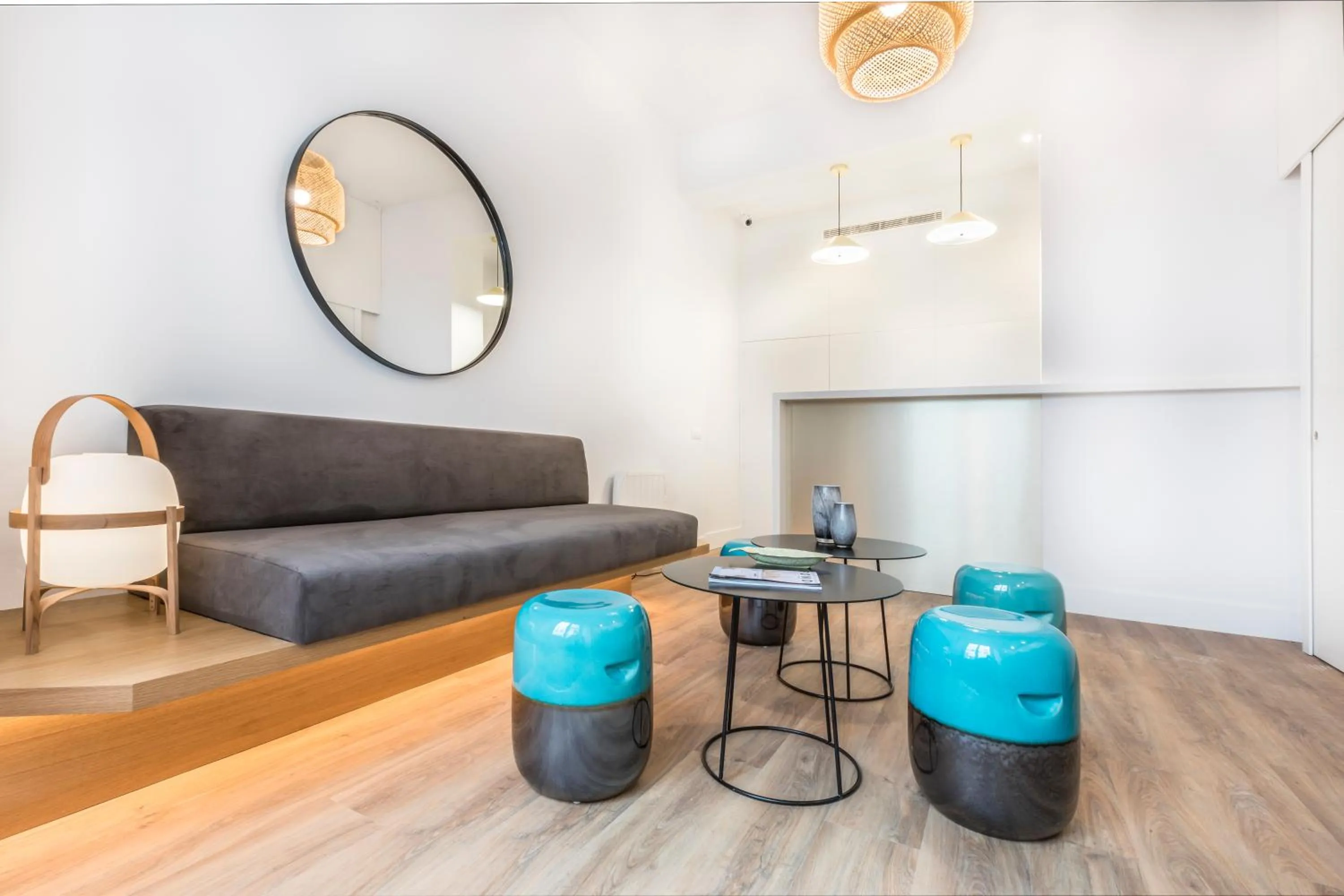 Lobby or reception in Slow Suites Bellas Artes